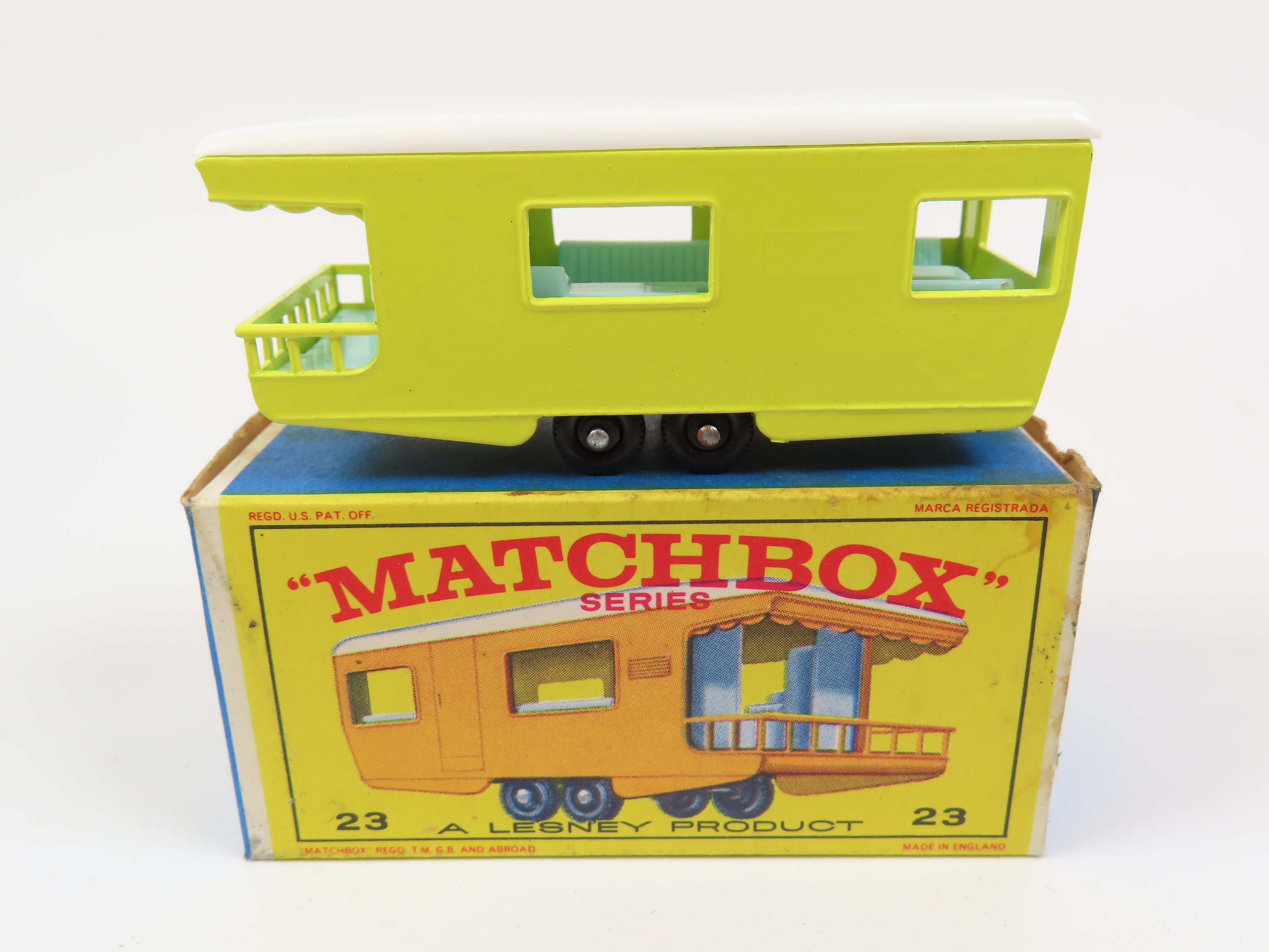 Matchbox No.23 Trailer Caravan, 99% Mint/Boxed! – Andrew