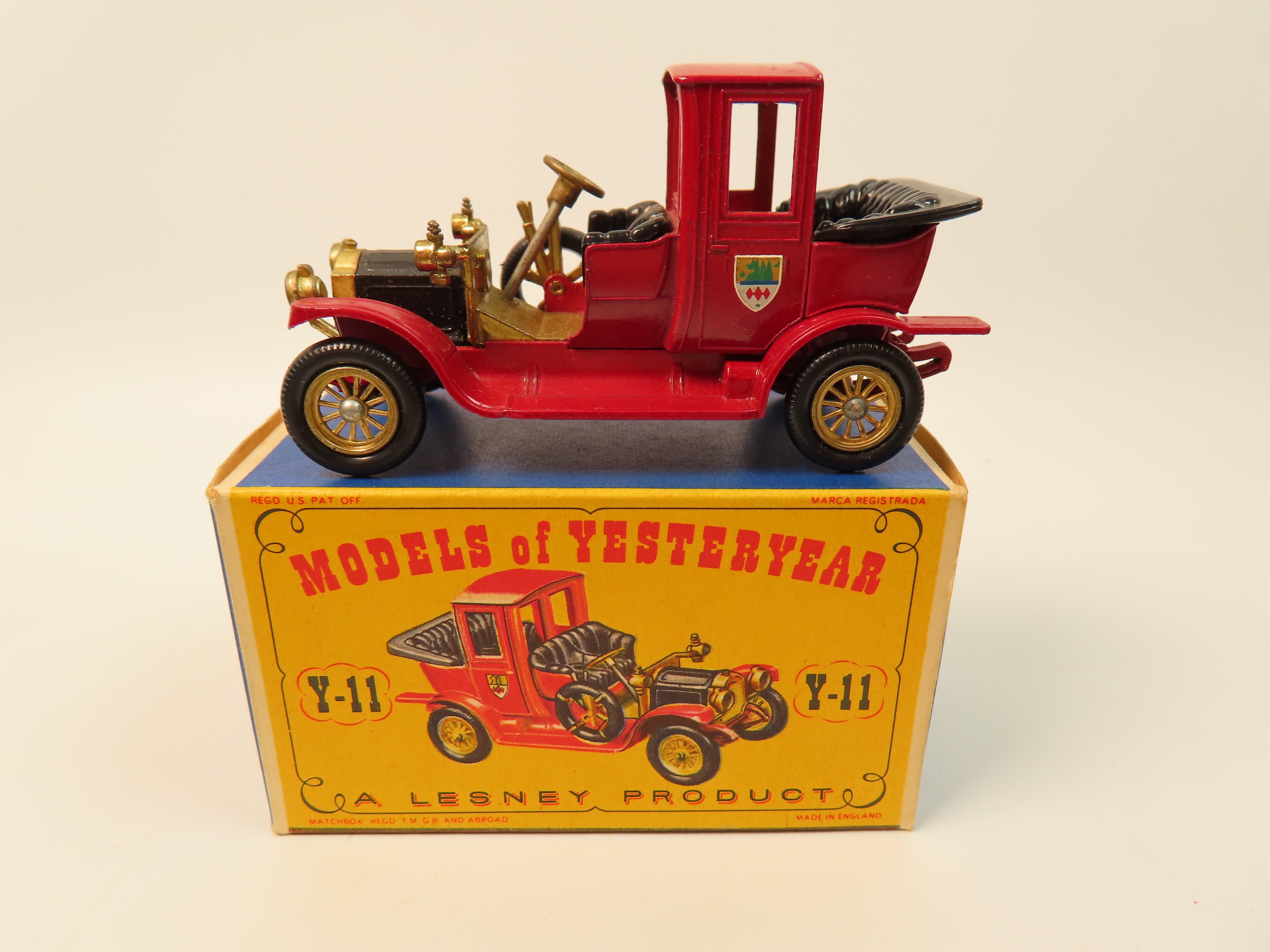 Matchbox Yesteryear Y11 1912 Packard Landaulet 99 Mint in Box Andrew Clark Models