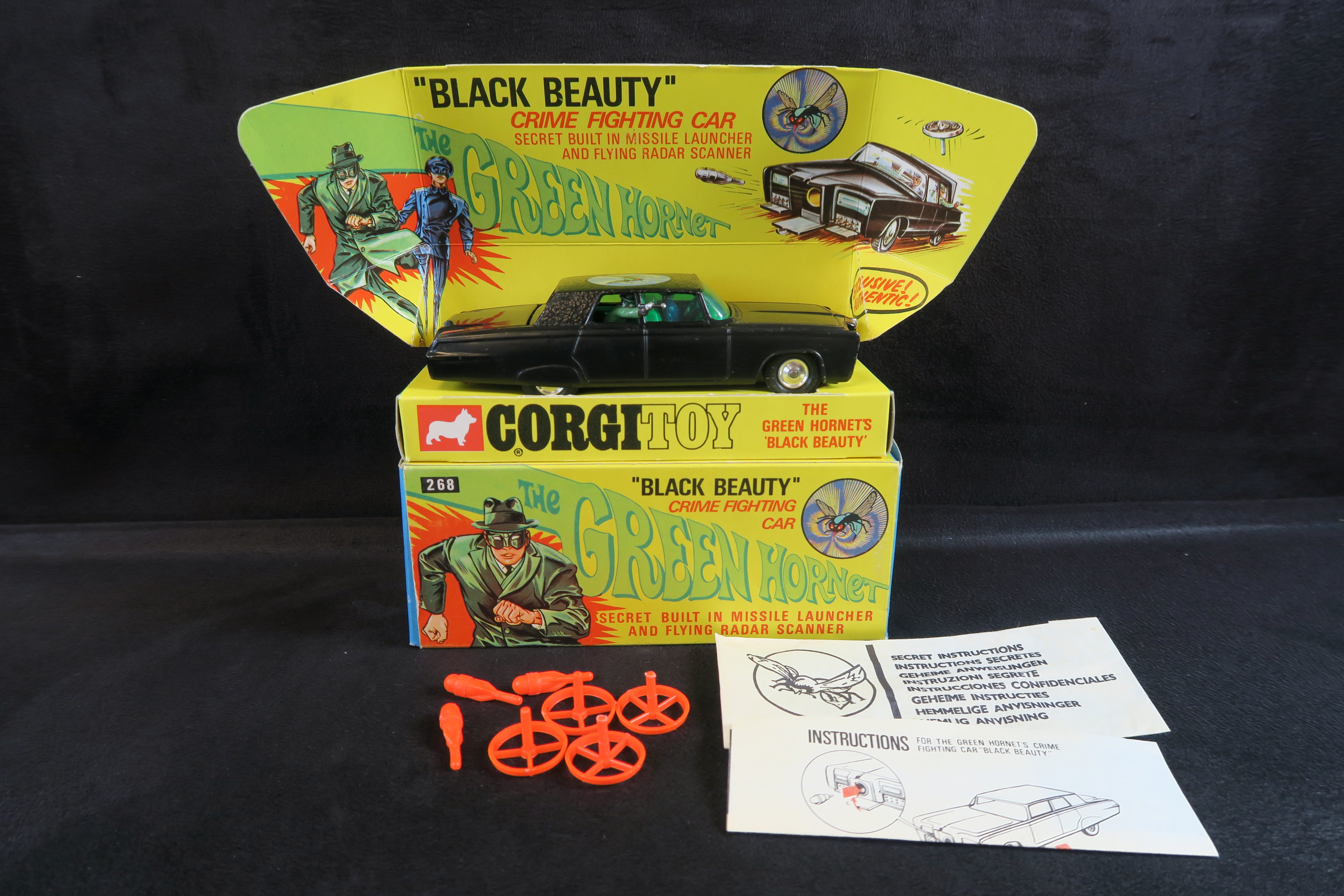 CORGI TOYS 268 The Green Hornet Black Beauty EUR 45,00 - FR CORGI TOYS 268 The Green Hornet Black Beauty EUR 45,00 - FR