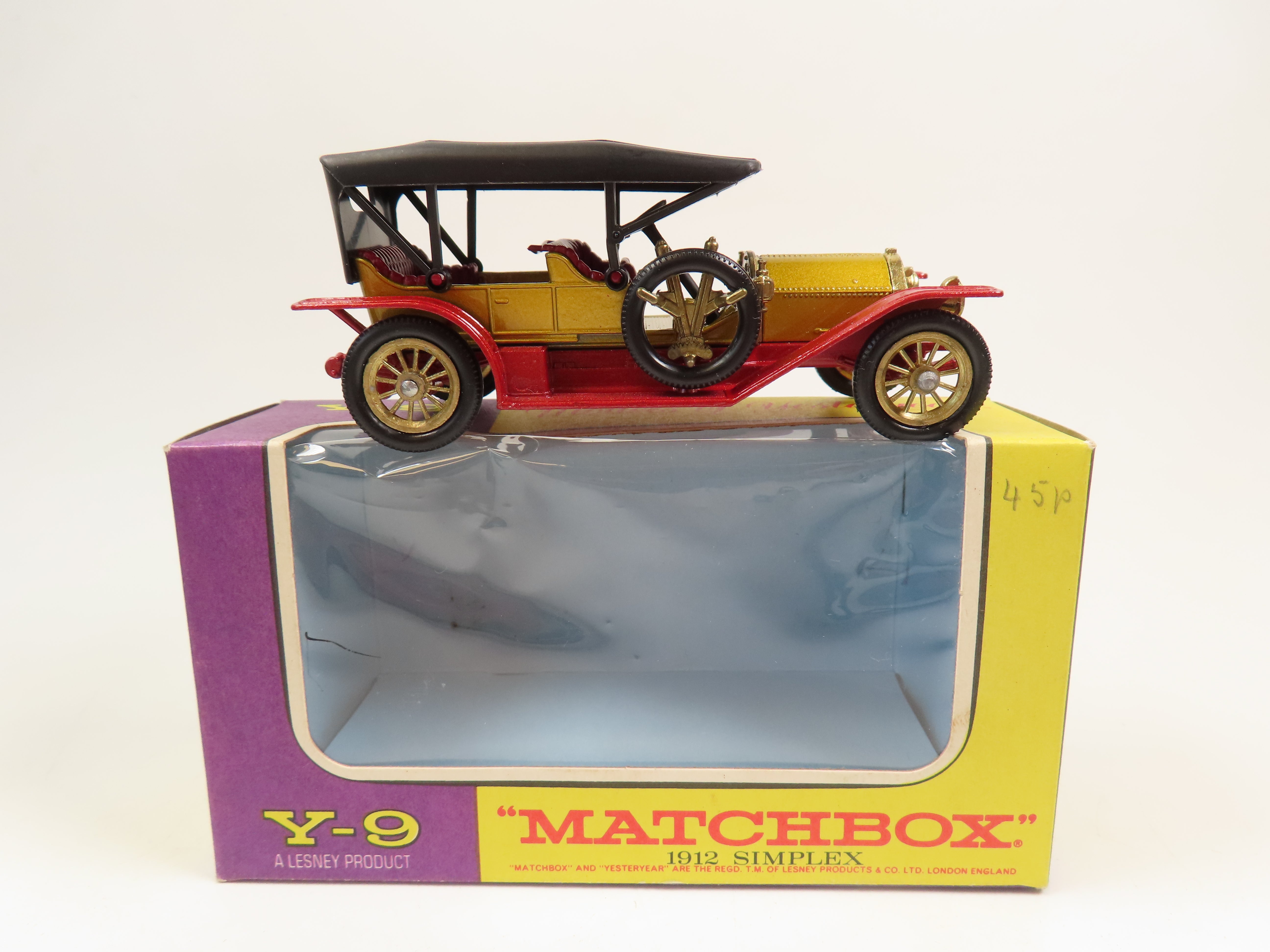 Matchbox Yesteryear Y-9 1912 Simplex, Mint/Boxed! – Andrew Clark