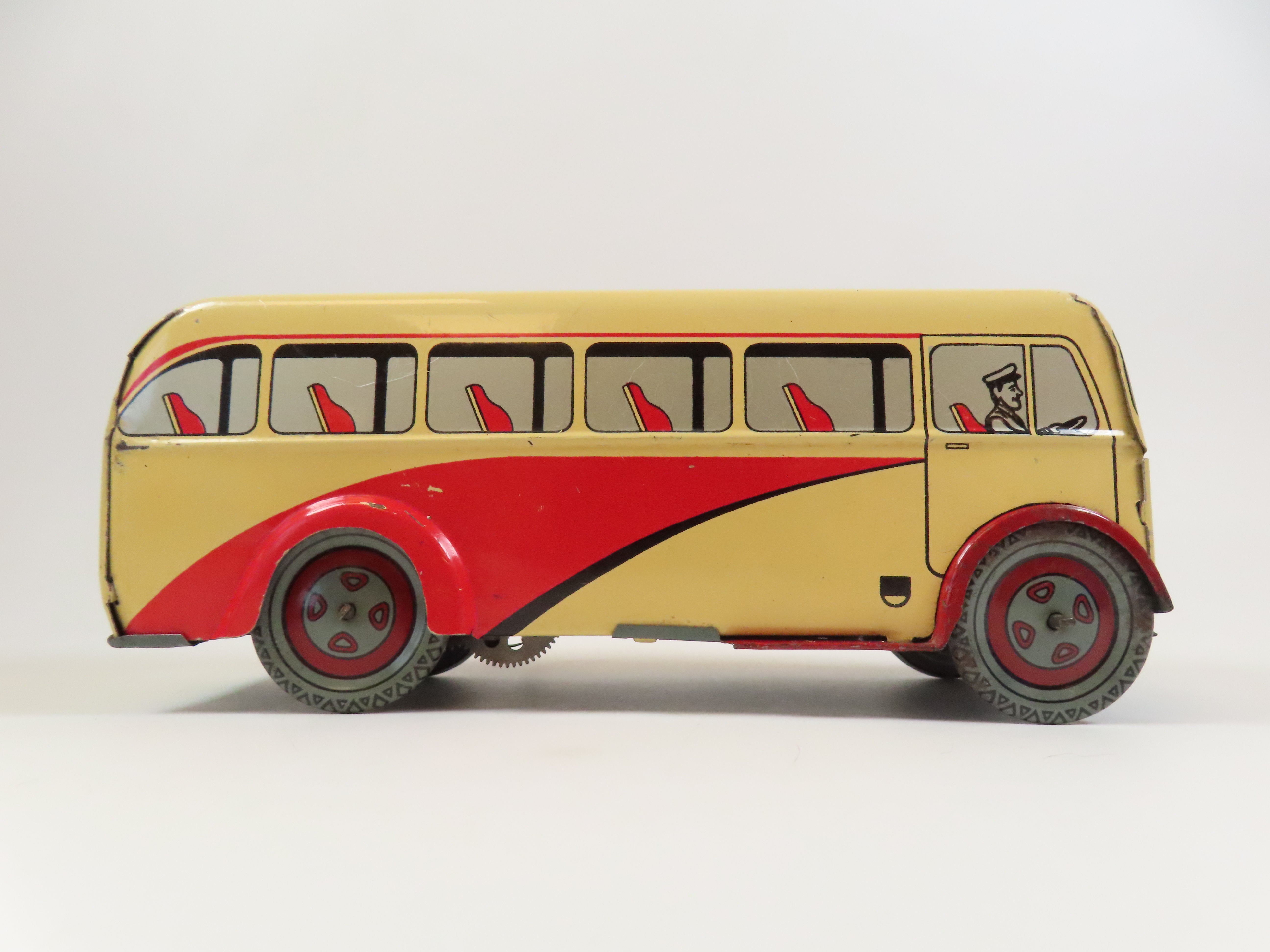 Wells Brimtoy London Tinplate Bus, Near Mint/Unboxed! – Andrew