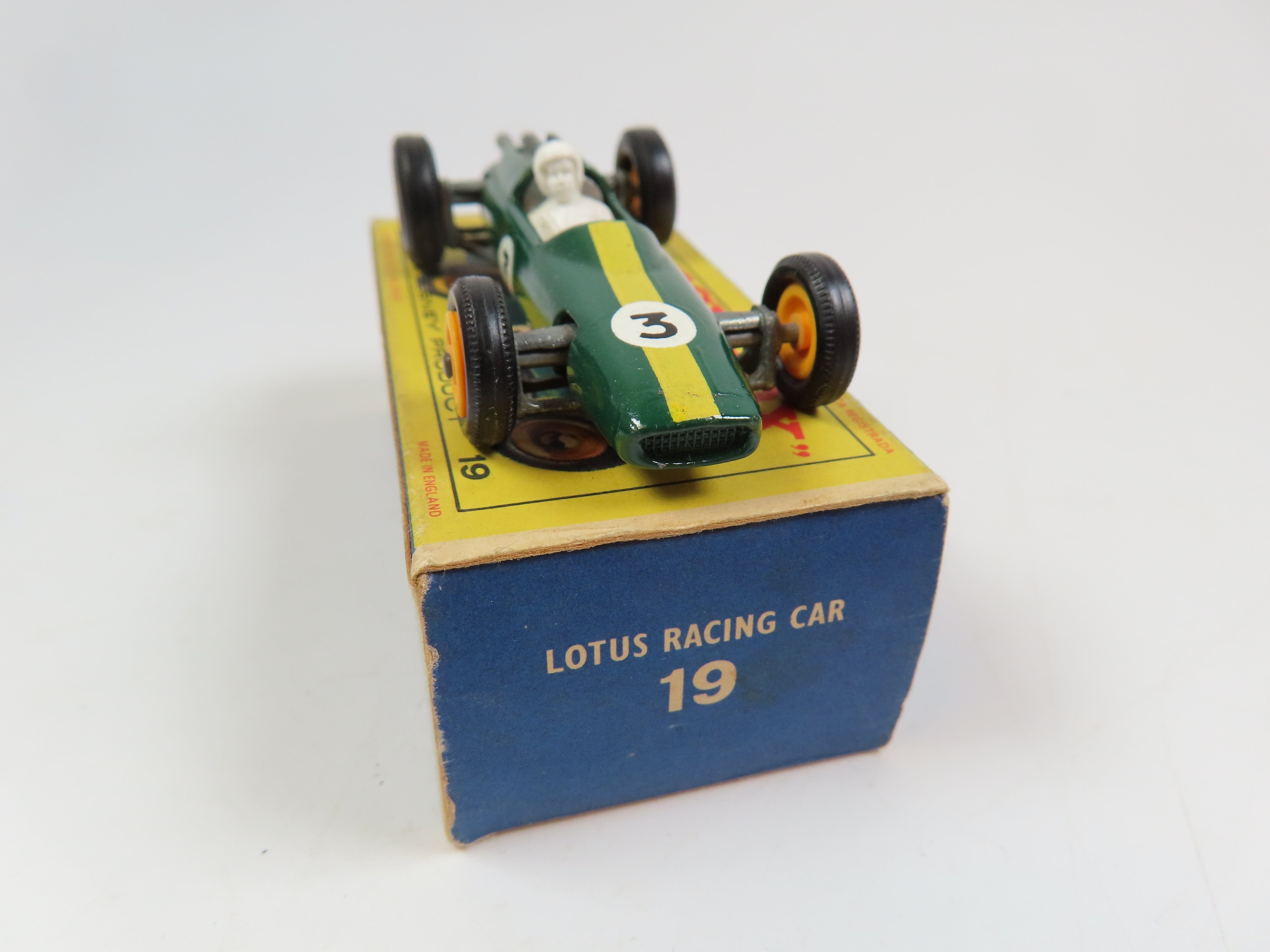Matchbox No.19 Lotus Racing Car, Mint/Boxed! – Andrew Clark Models