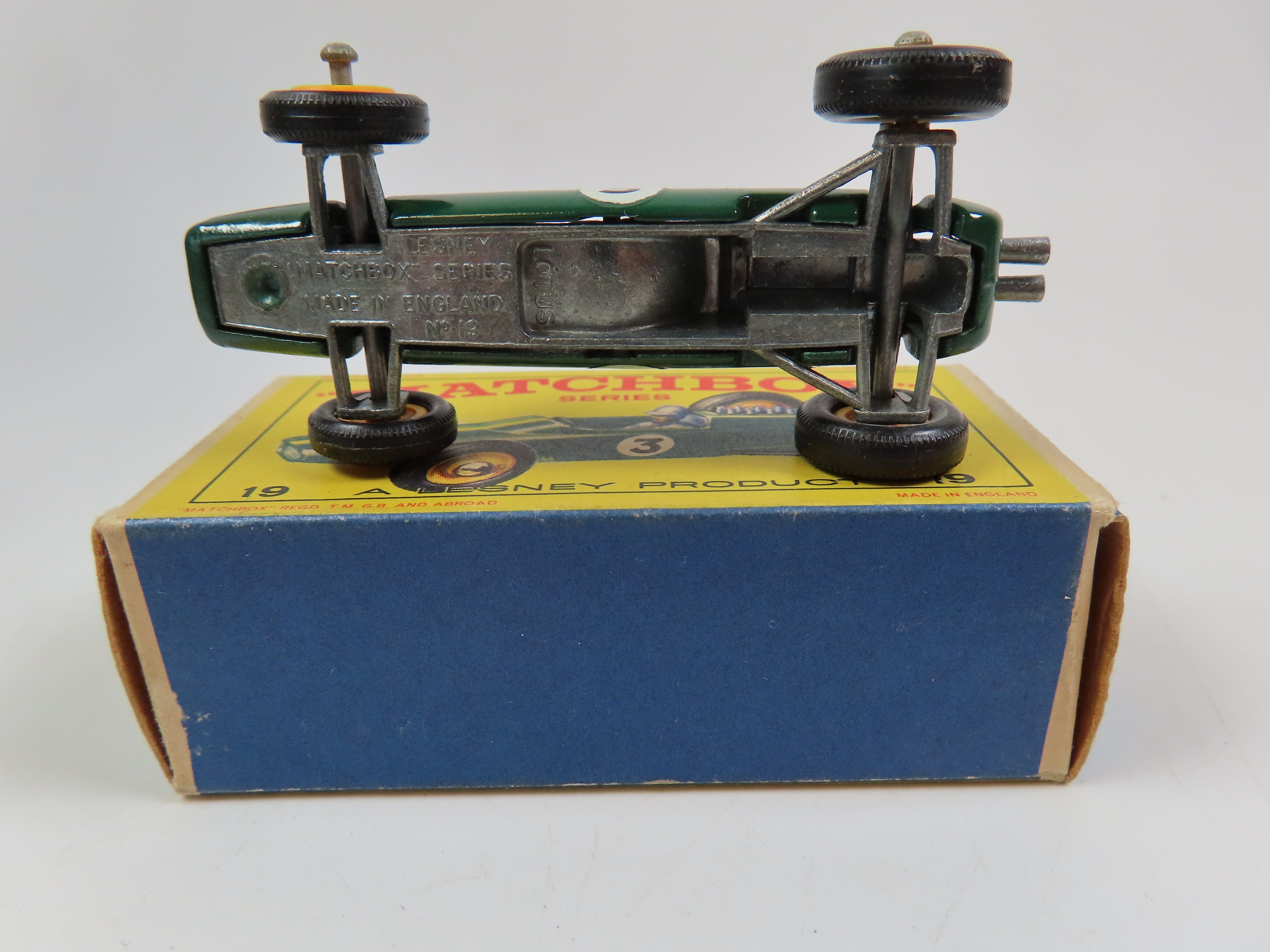 Matchbox No.19 Lotus Racing Car, Mint/Boxed! – Andrew Clark Models