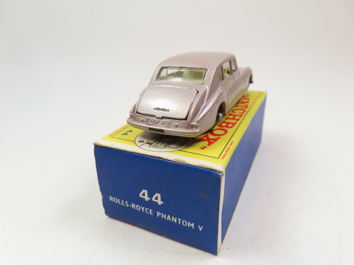 Matchbox Phantom Matchbox No.44 Rolls-Royce Phantom V, Mint/Boxed! – Andrew Clark Models