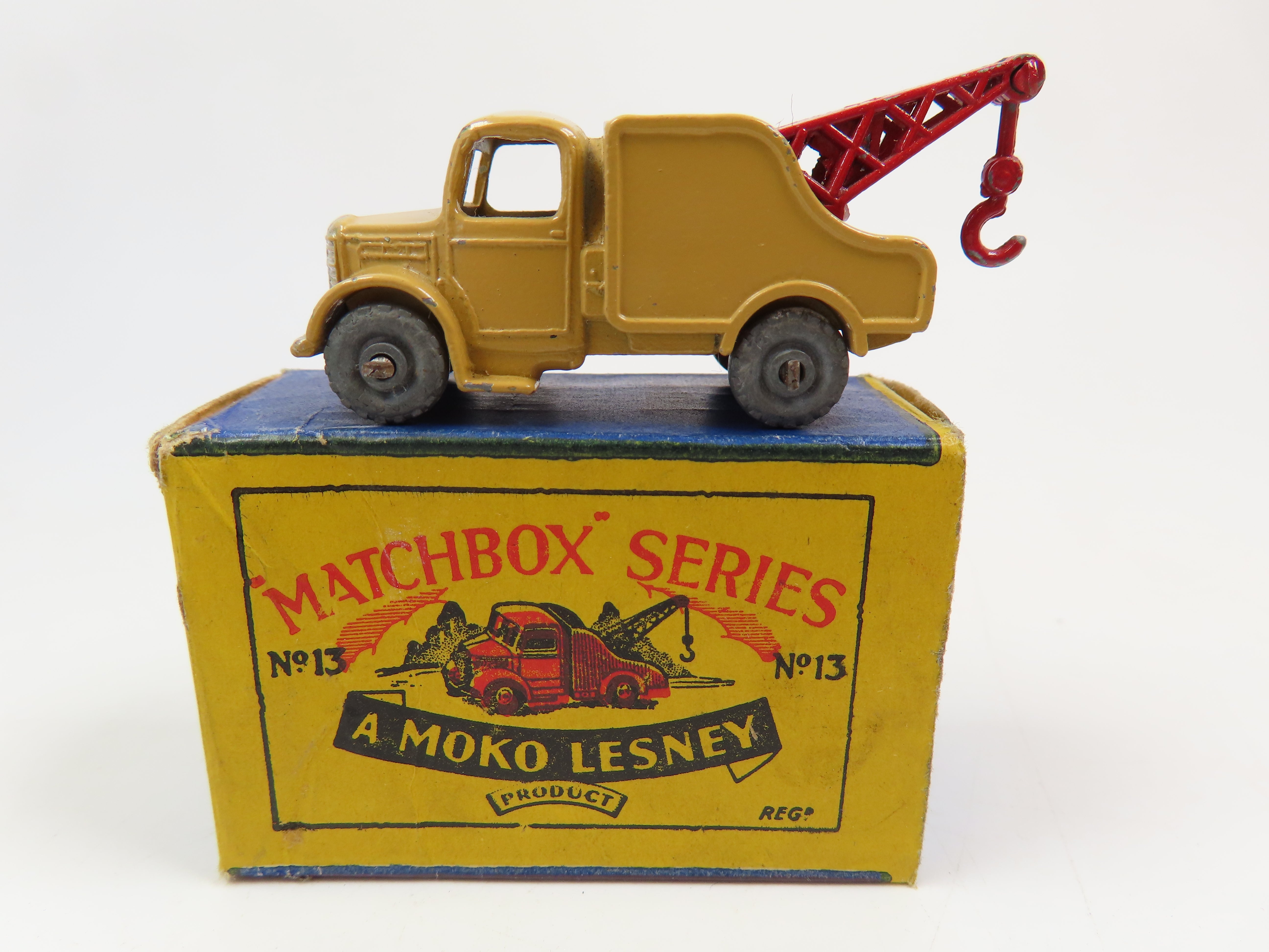 Matchbox No.13a Bedford Wreck Truck, Very Near Mint/Boxed! – Andrew ...