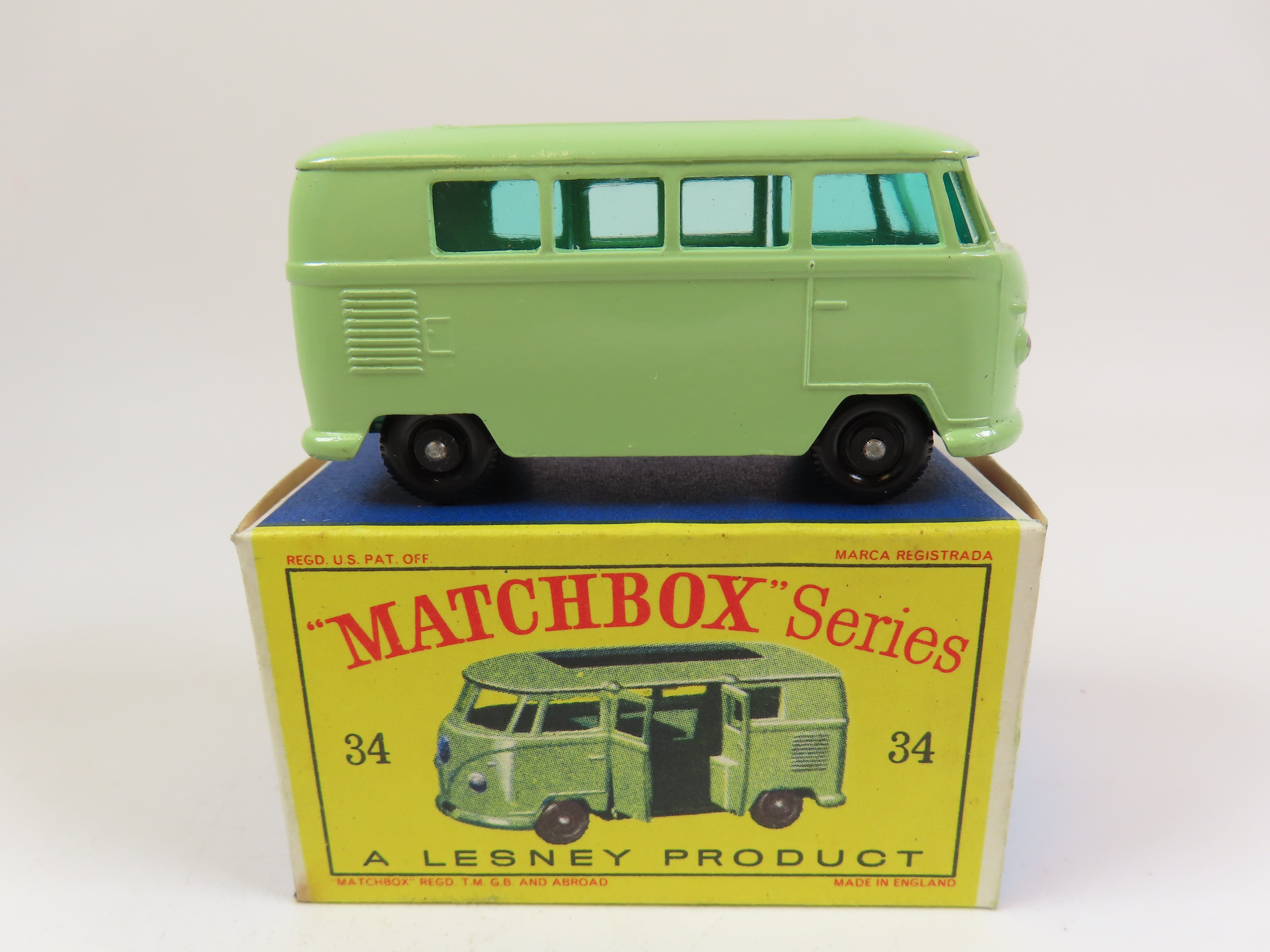 ミニカー MATCHBOX No.34 VW MICROBUS MATCHBOX No.34 VW MICROBUS