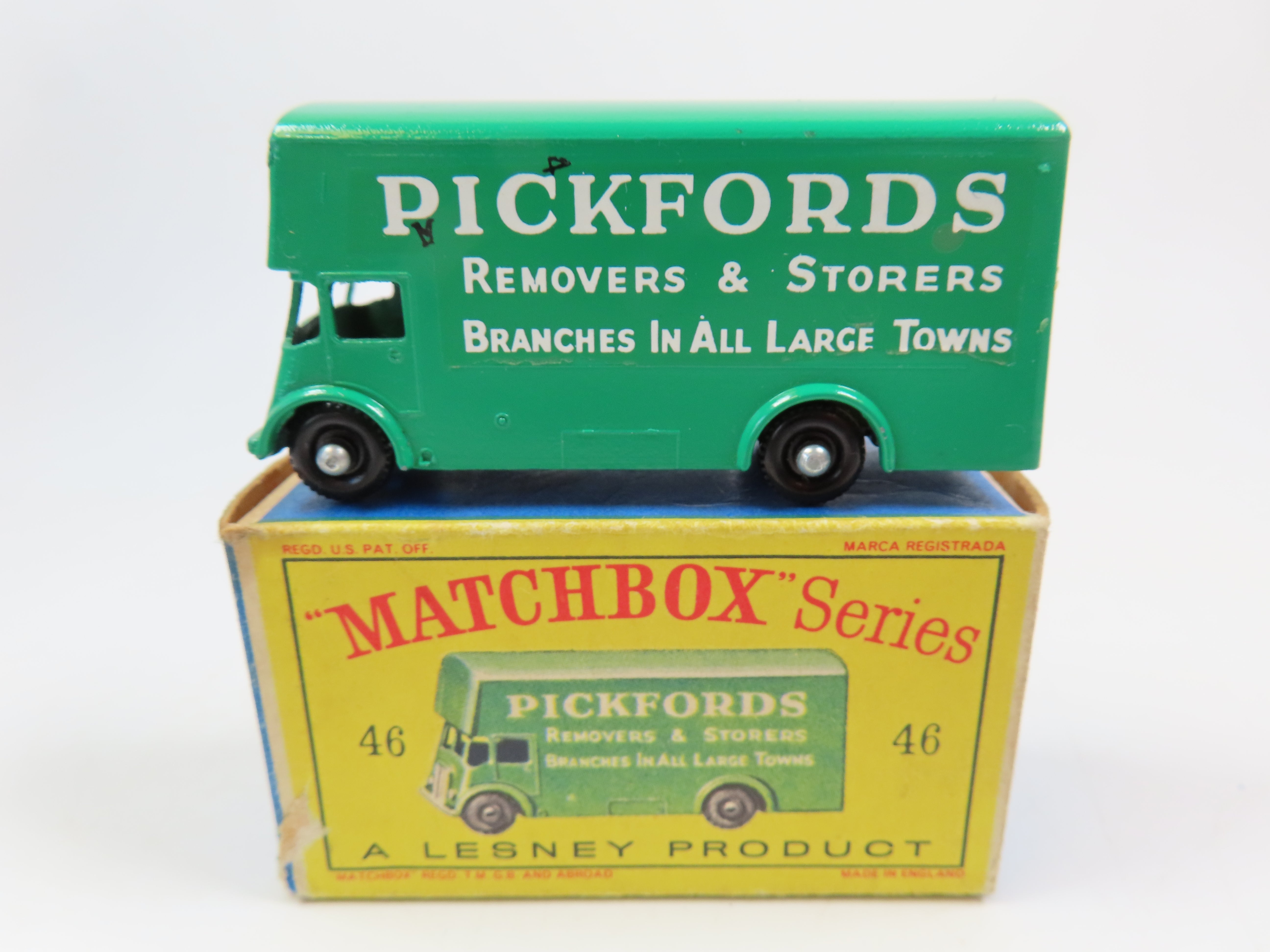 Matchbox No.46 Pickfords Removal Van, 99% Mint/Boxed! – Andrew