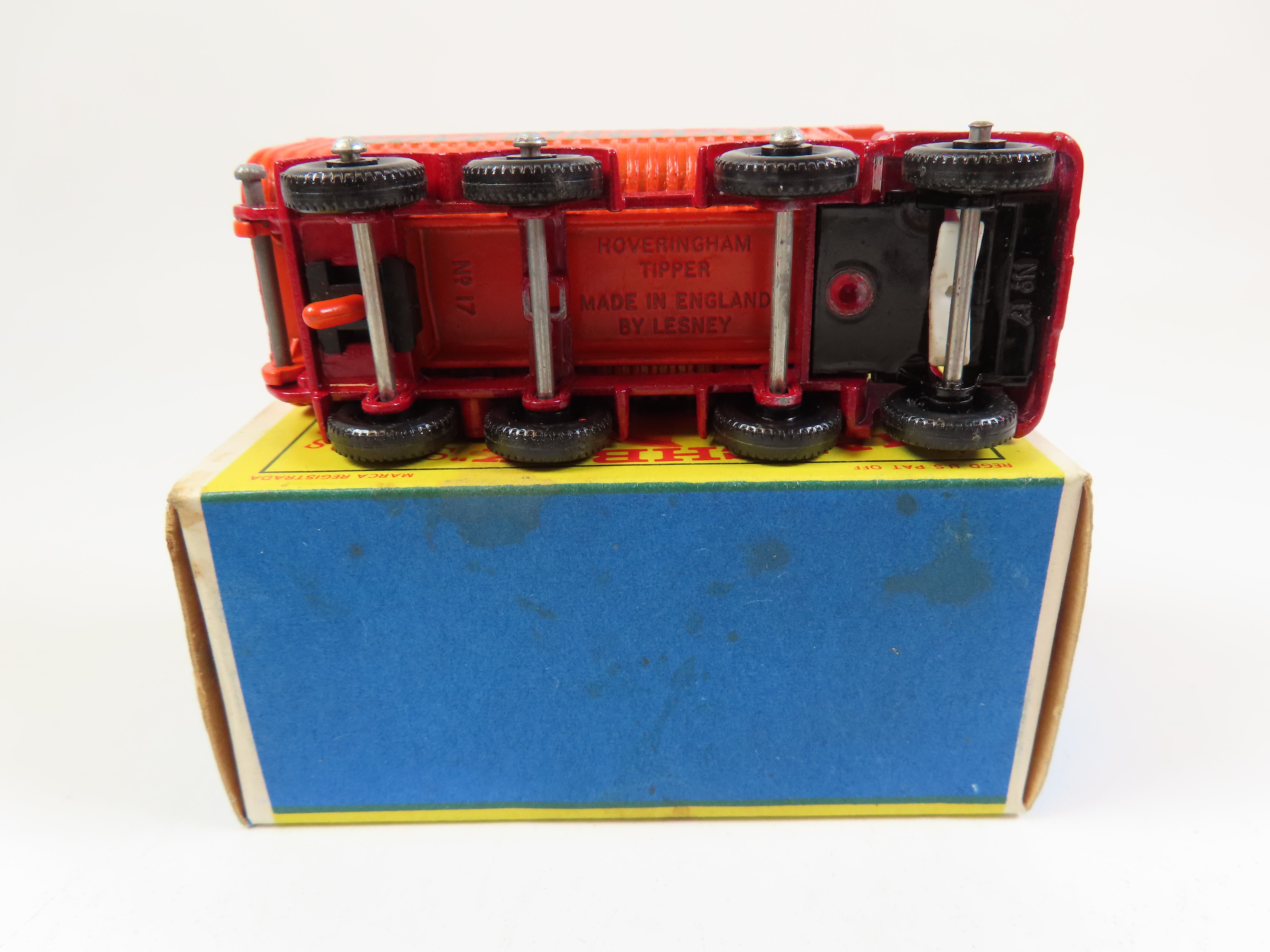 Matchbox No.17 8-Wheel Tipper 'Hoveringham', 99% Mint/Boxed
