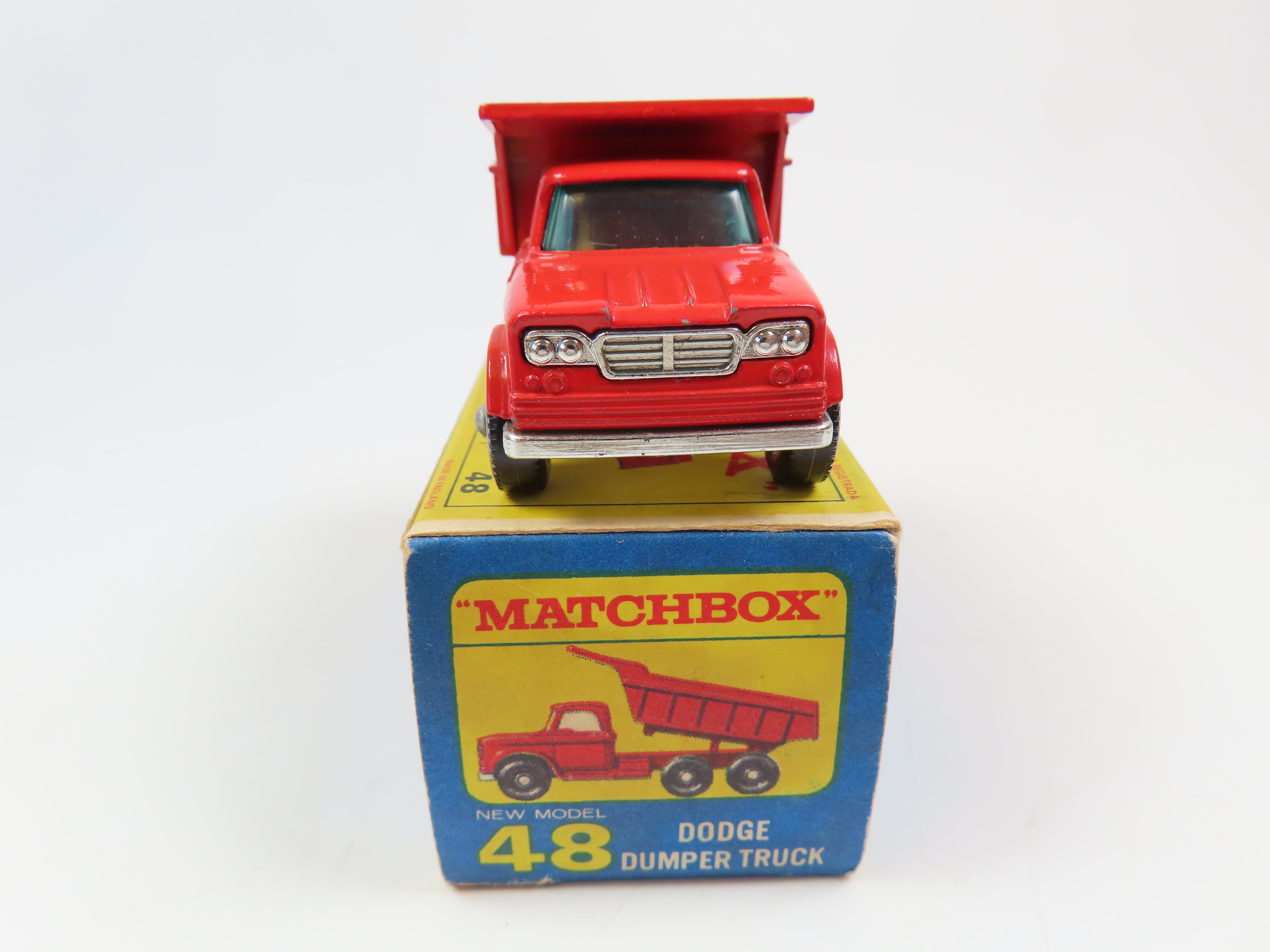 Matchbox dumper truck no 48 on sale