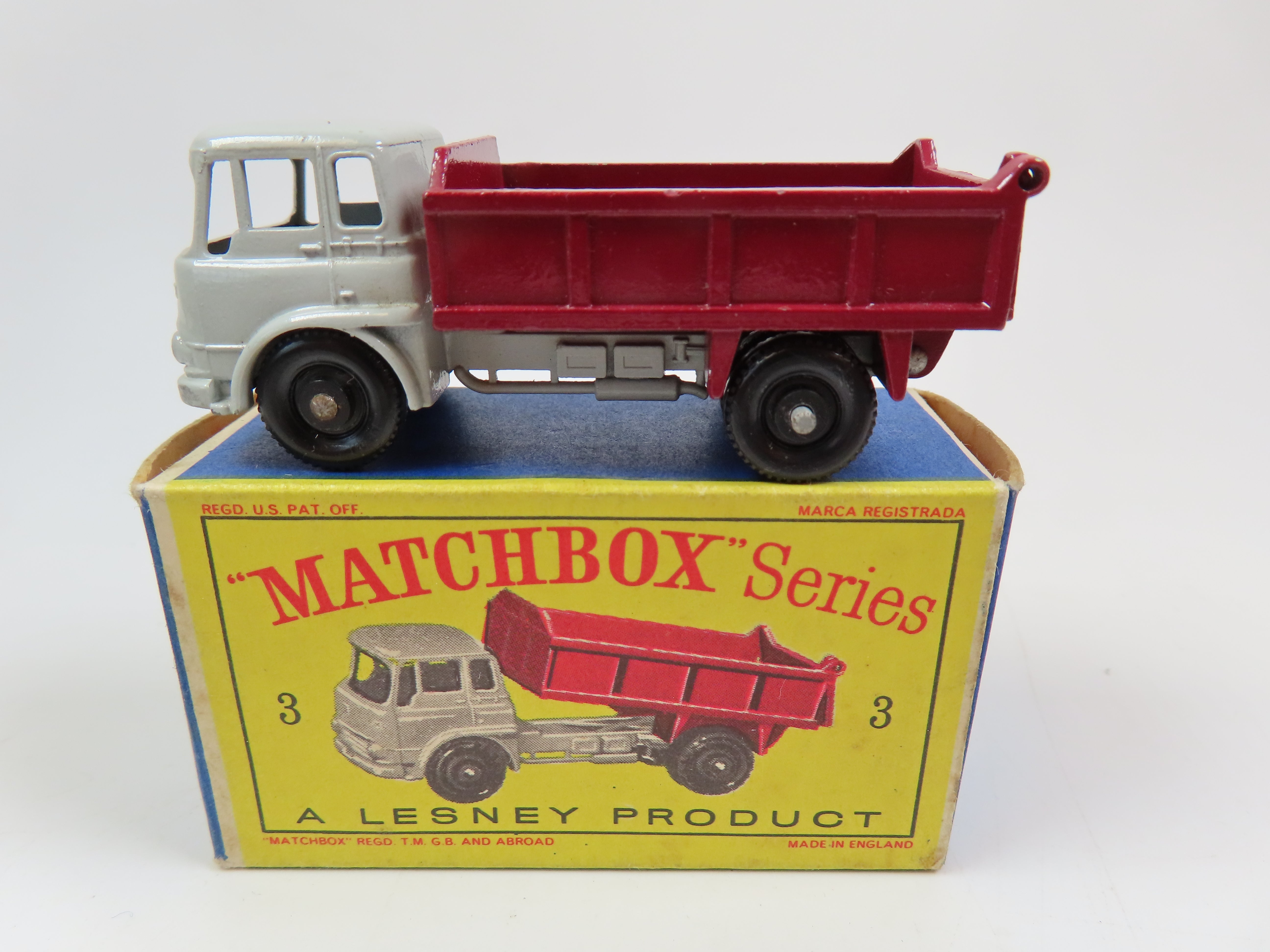 Matchbox No.3 Bedford Tipper Truck, 99% Mint/Boxed! – Andrew