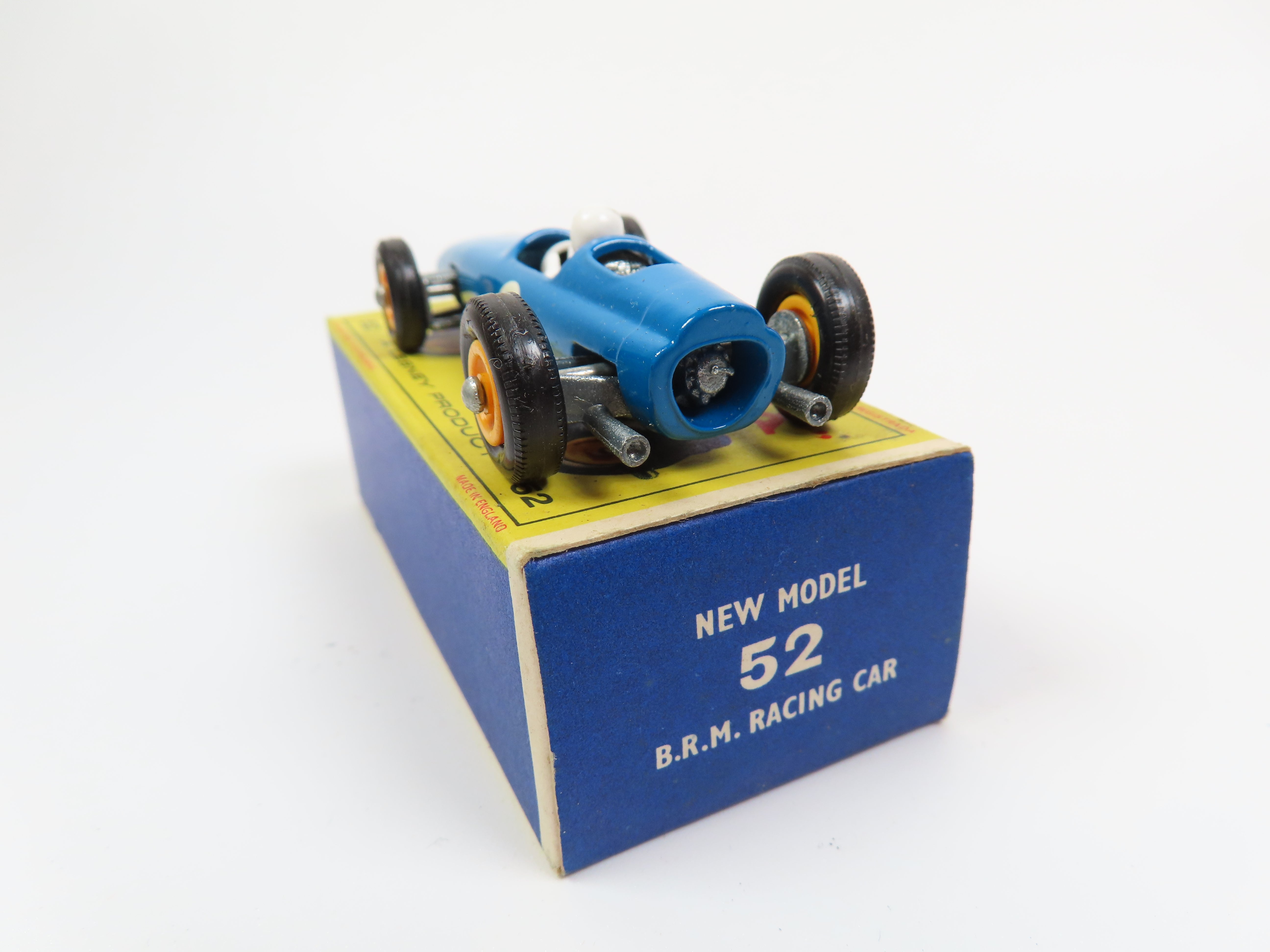 ミニカー MATCHBOX No.52 B.R.M. RACING CAR Matchbox No.52 B.R.M. Racing Car, Mint/Boxed! – Andrew Clark Models