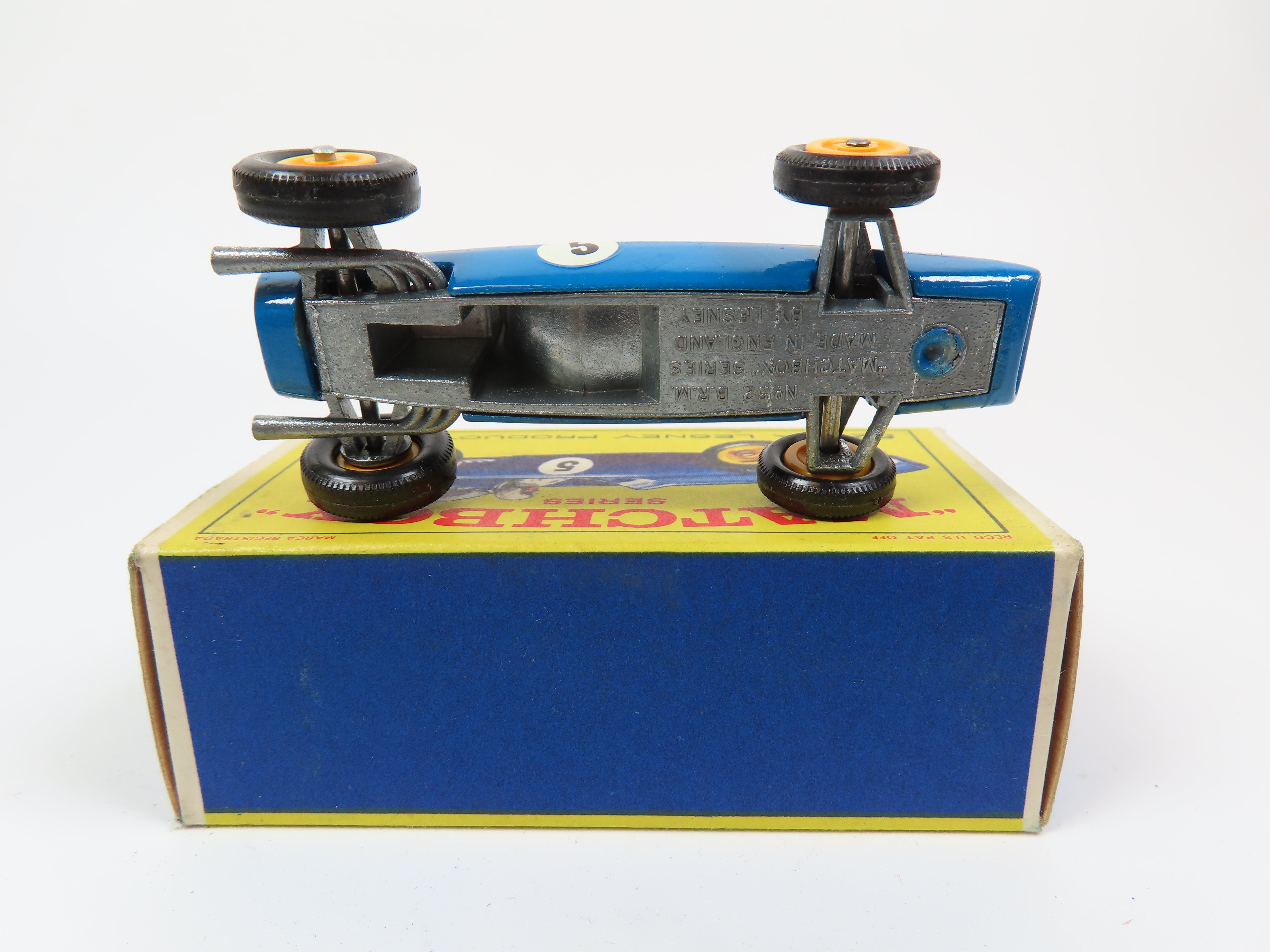 Matchbox No.52 B.R.M. Racing Car, Mint/Boxed! – Andrew Clark Models