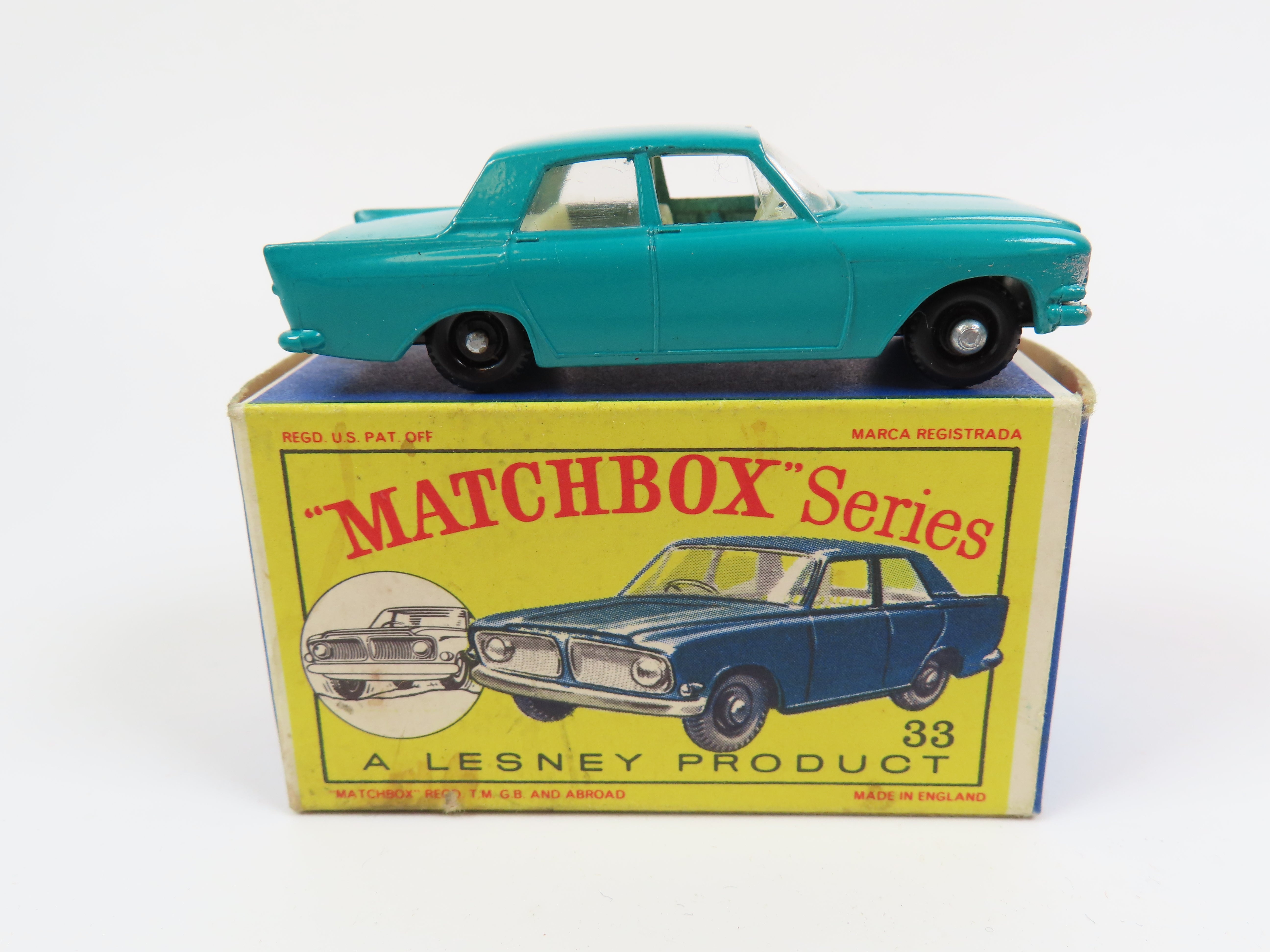 Matchbox No.33 Ford Zephyr III, 99.9% Mint/Boxed! – Andrew Clark