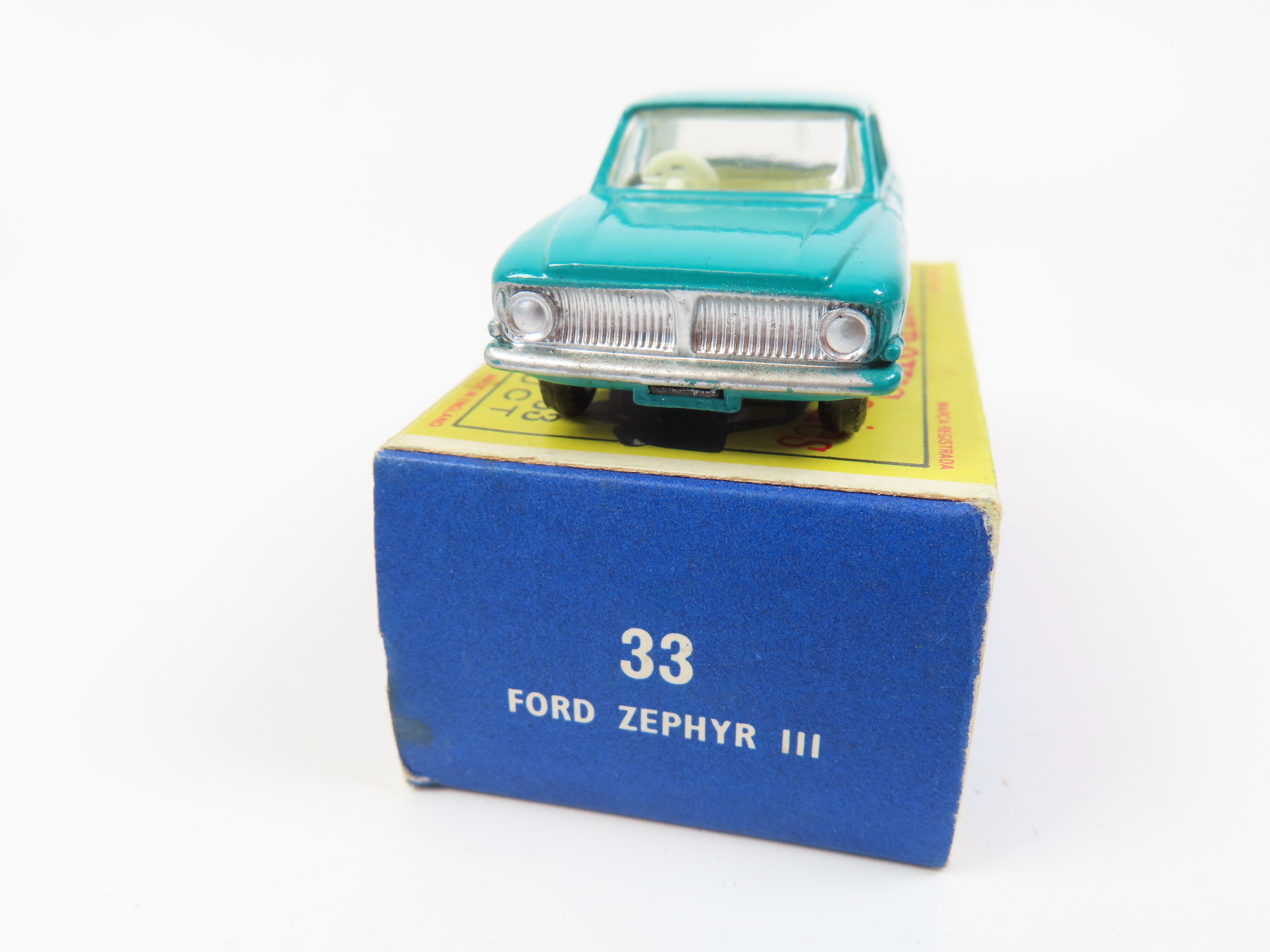Matchbox No.33 Ford Zephyr III, 99.9% Mint/Boxed! – Andrew Clark