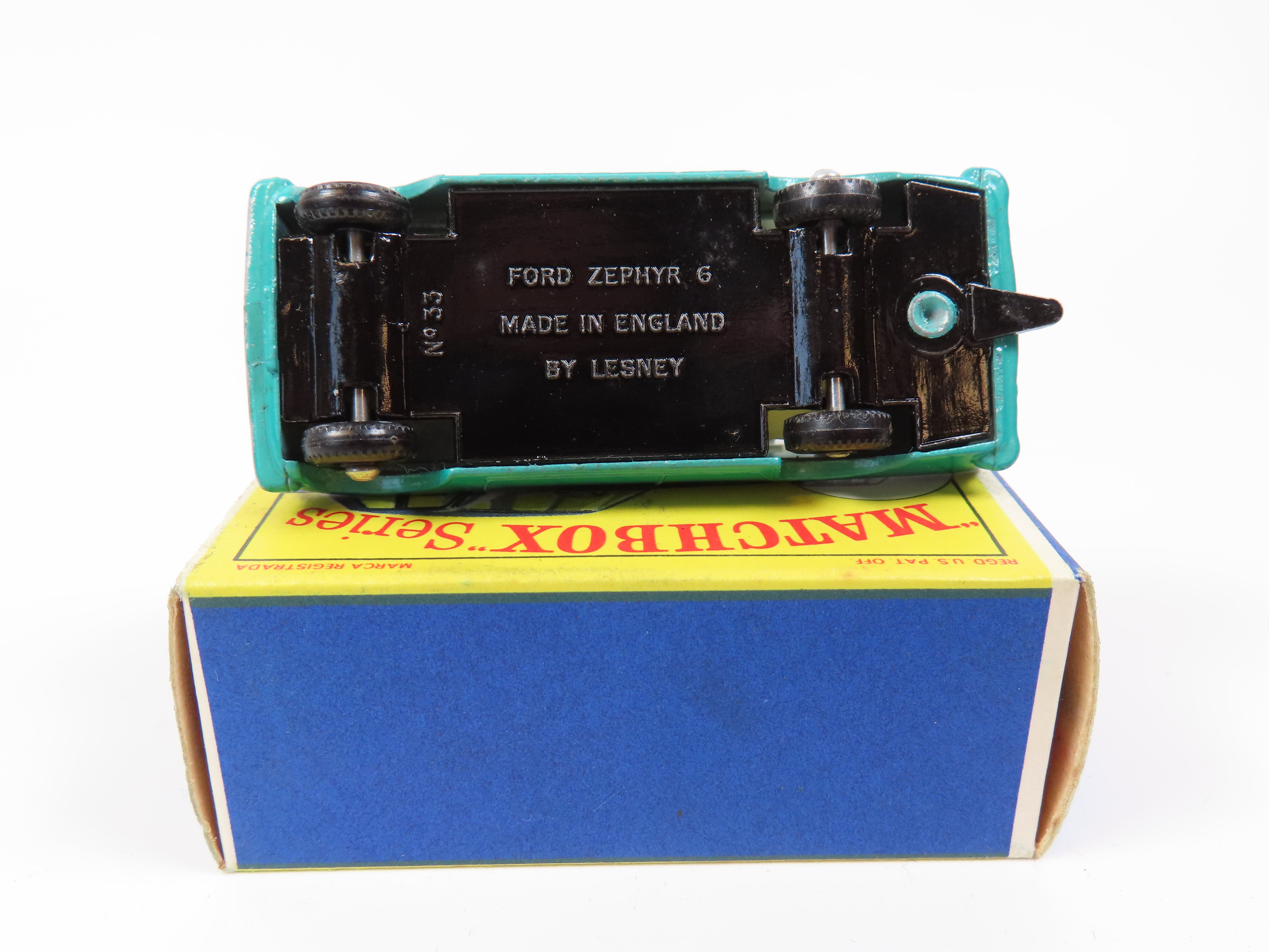 Matchbox No.33 Ford Zephyr III, 99.9% Mint/Boxed! – Andrew Clark