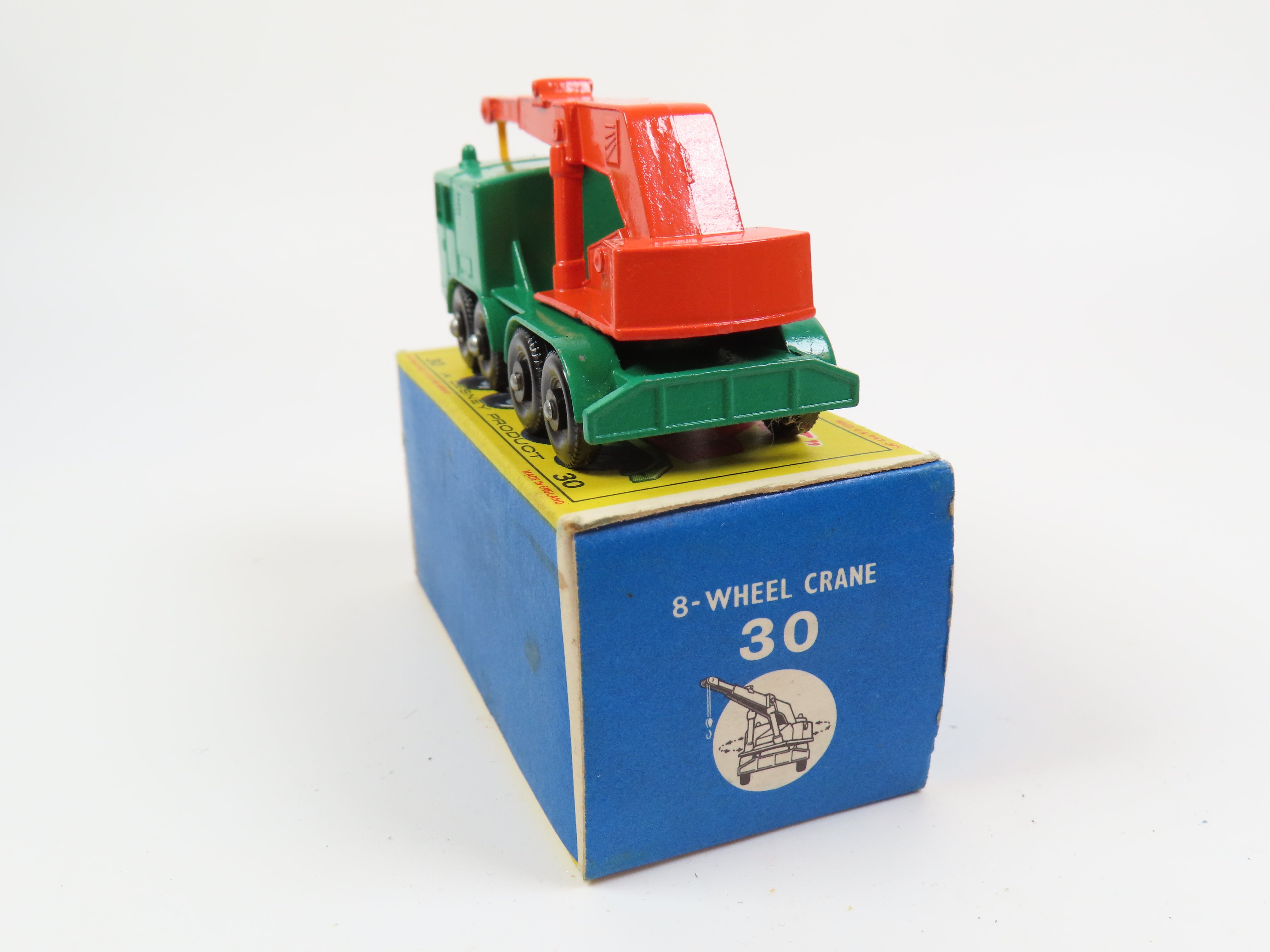 Matchbox No.30 8-Wheel Crane, 99.9% Mint/Boxed! – Andrew Clark Models