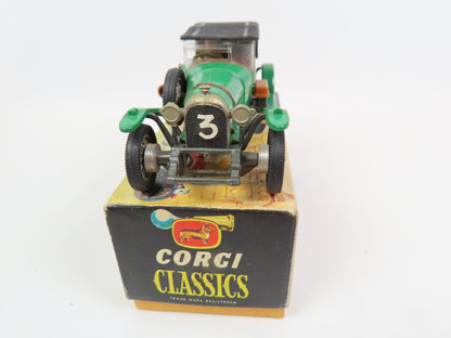 Corgi Classics 9001  - 1927 Bentley - Green - 99% Mint boxed.