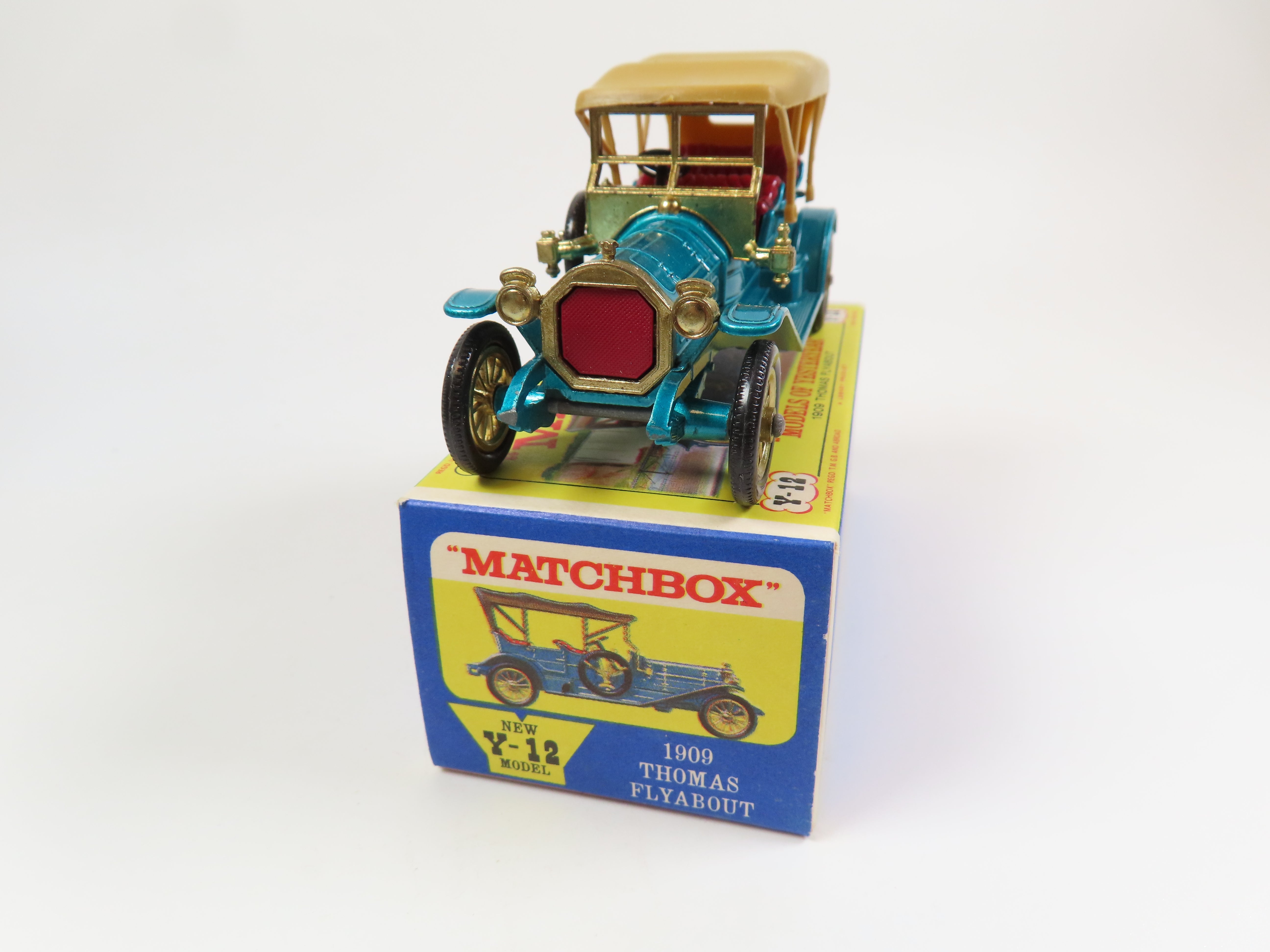 Matchbox Yesteryear Y-12 1909 Thomas Flyabout, Mint/Boxed