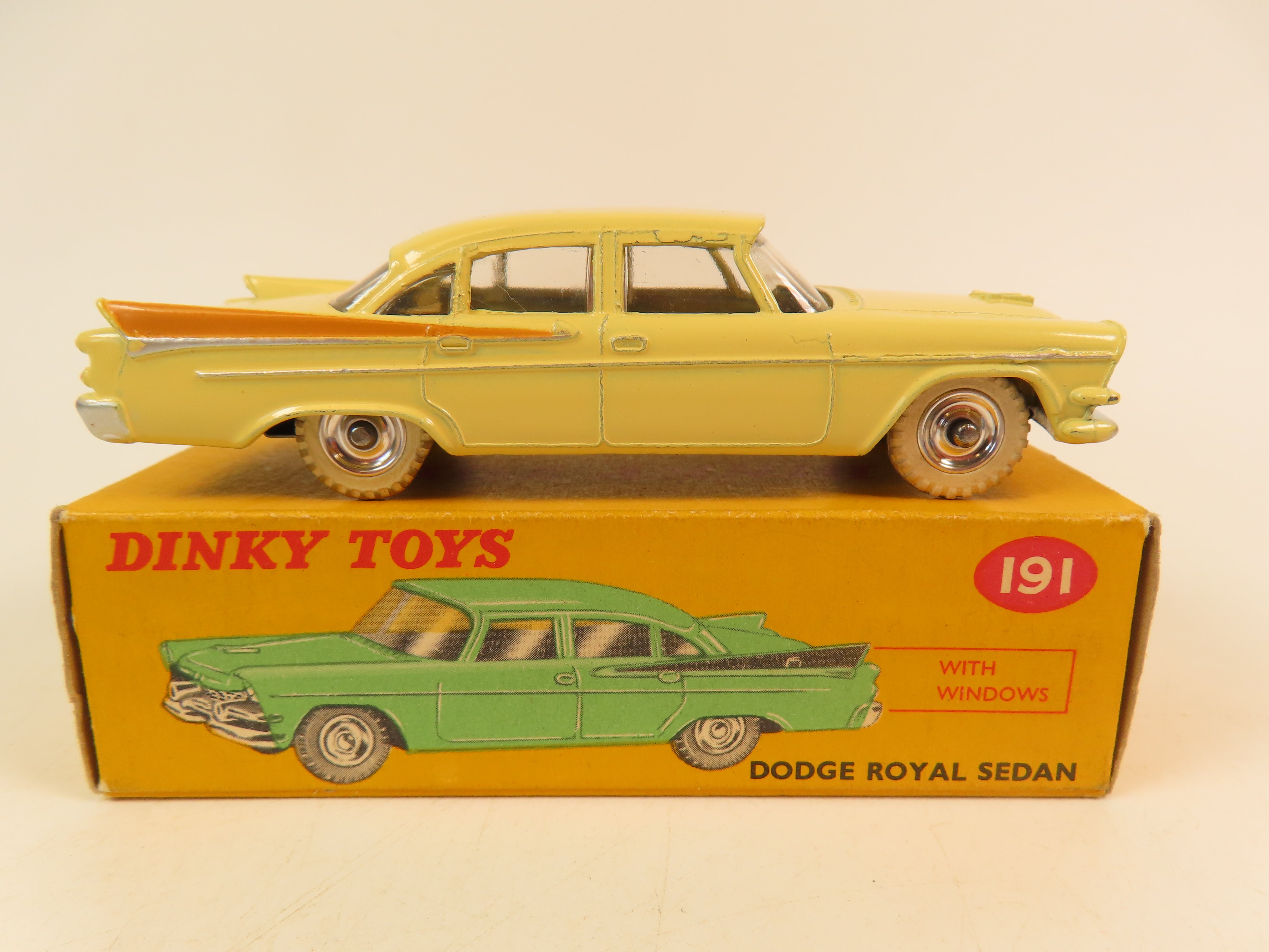 Dinky 191 Dodge Royal Sedan, 99% Mint/Boxed! – Andrew Clark Models