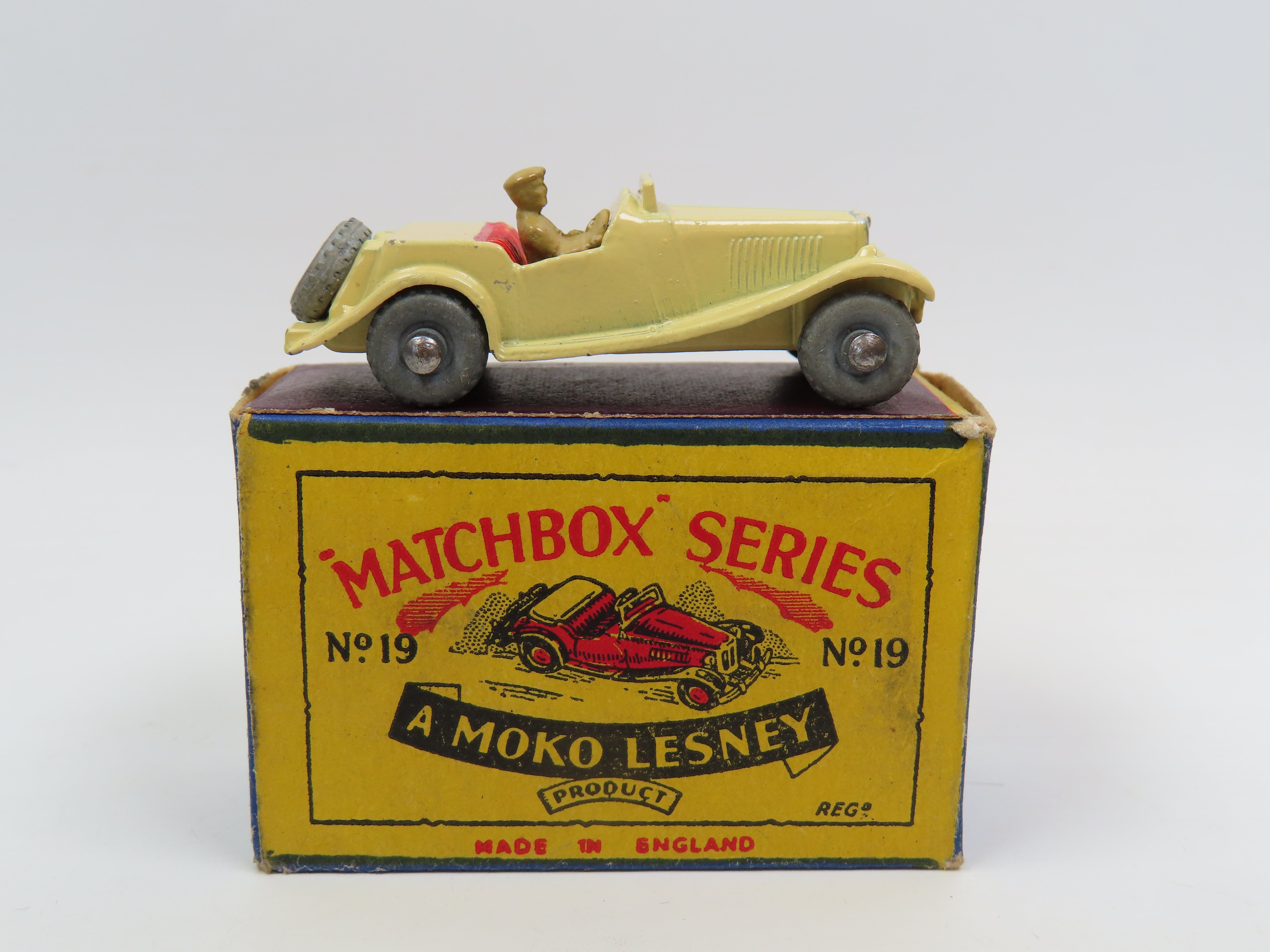 Matchbox No.19 MG Sports Car, Very Near Mint/Boxed! – Andrew Clark