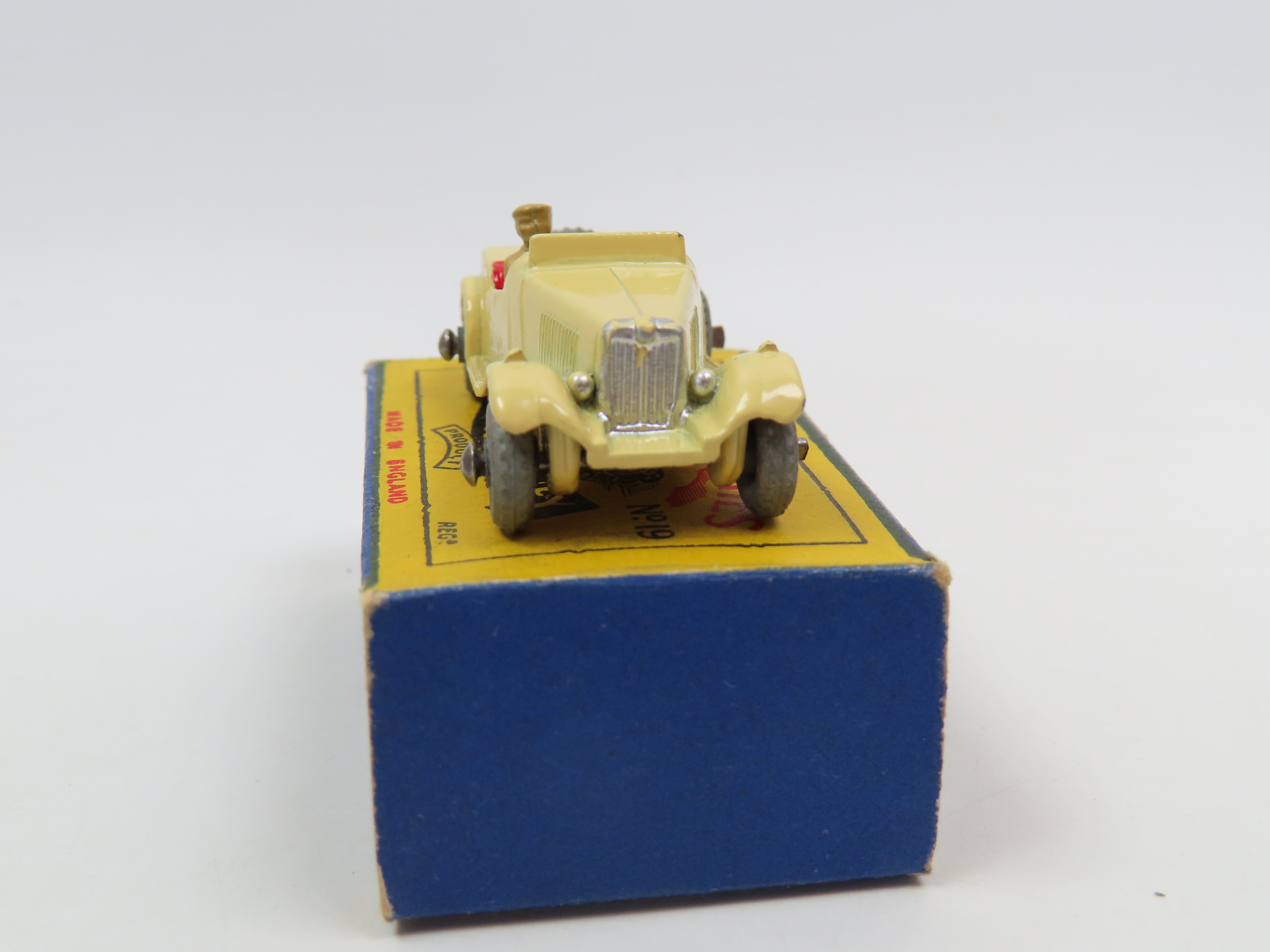 Matchbox No.19 MG Sports Car, Very Near Mint/Boxed! – Andrew Clark