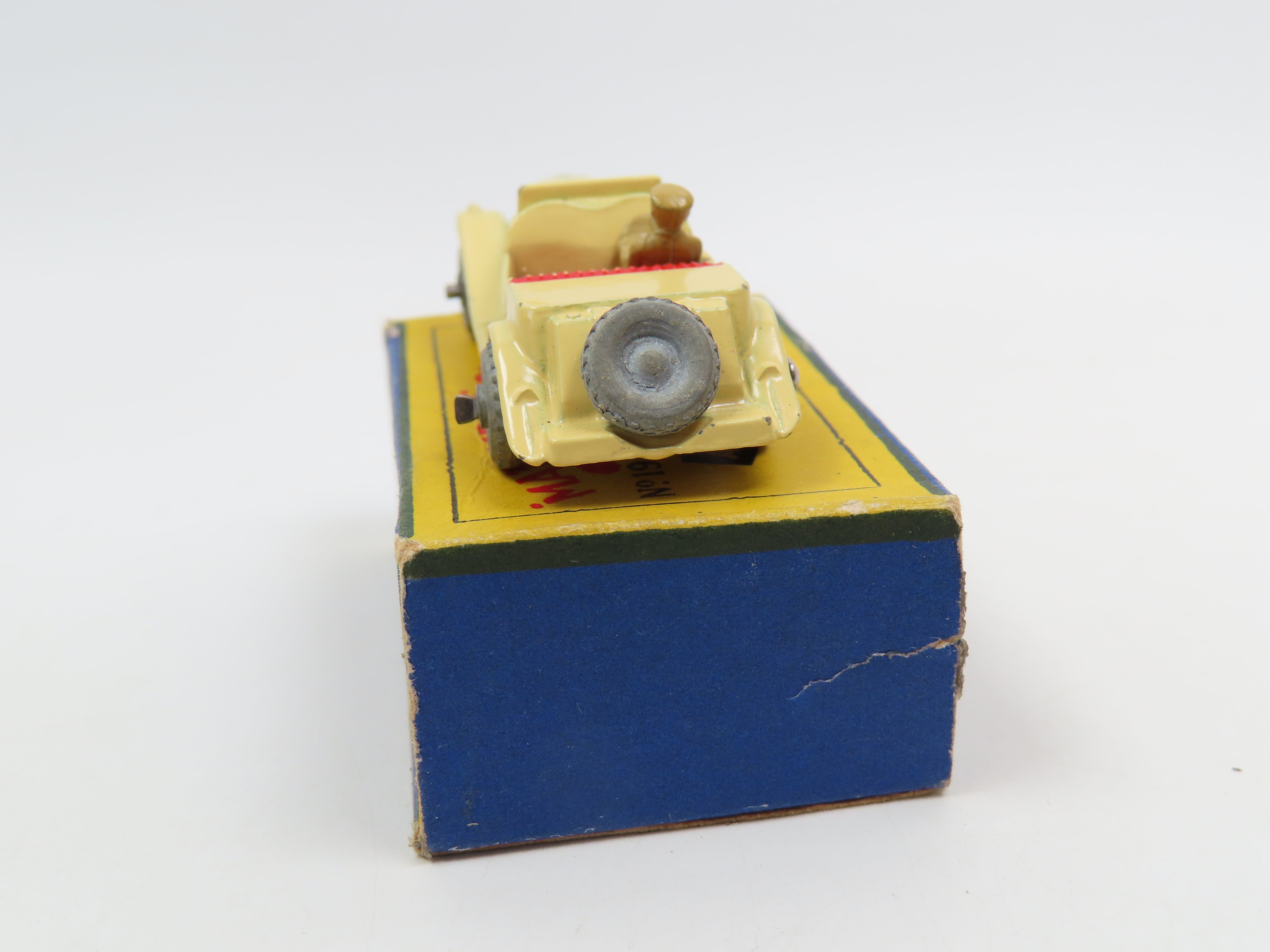 Matchbox No.19 MG Sports Car, Very Near Mint/Boxed! – Andrew Clark