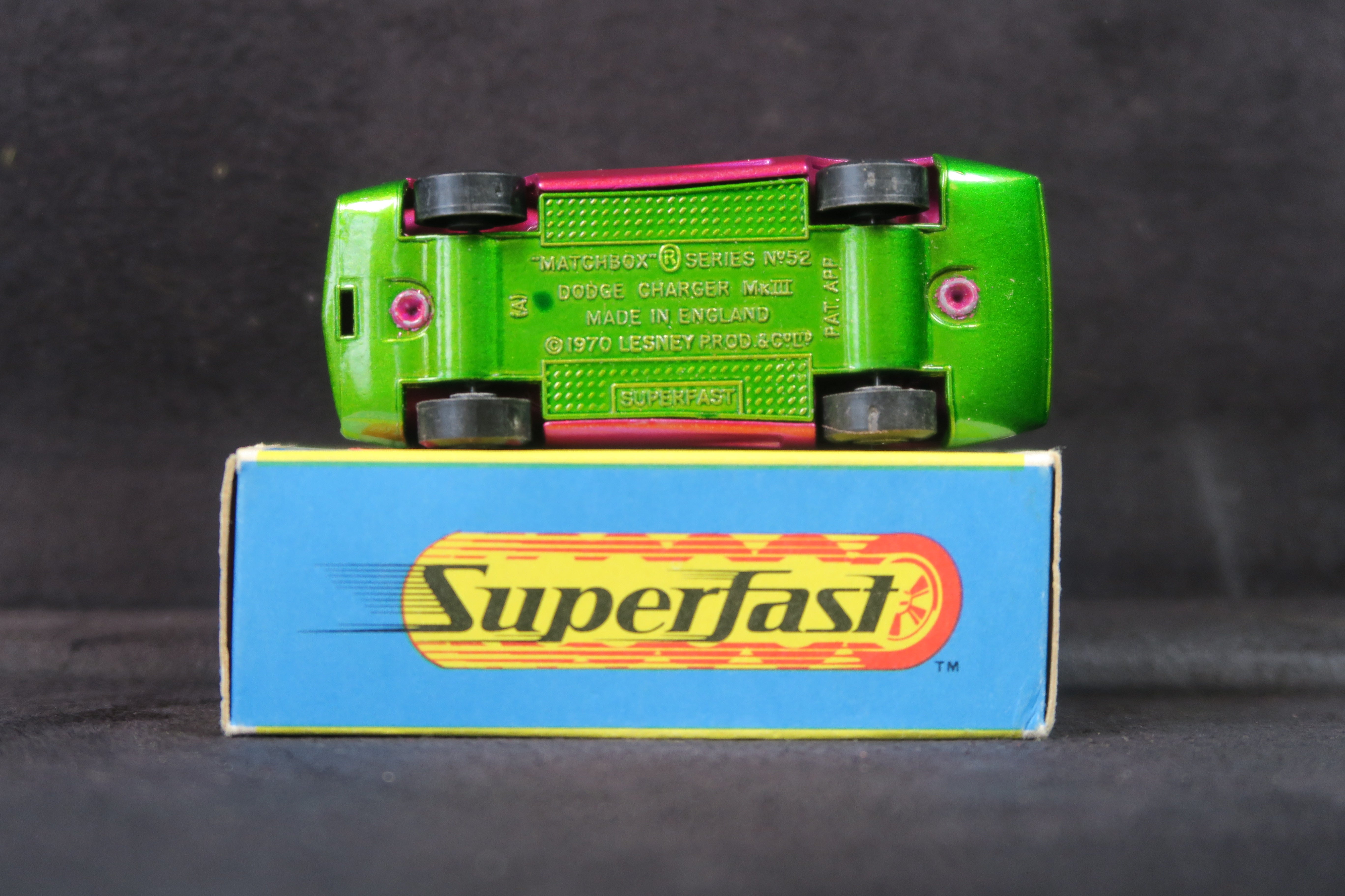 Matchbox Superfast 52 Dodge Charger MK III, Mint/Boxed! – Andrew