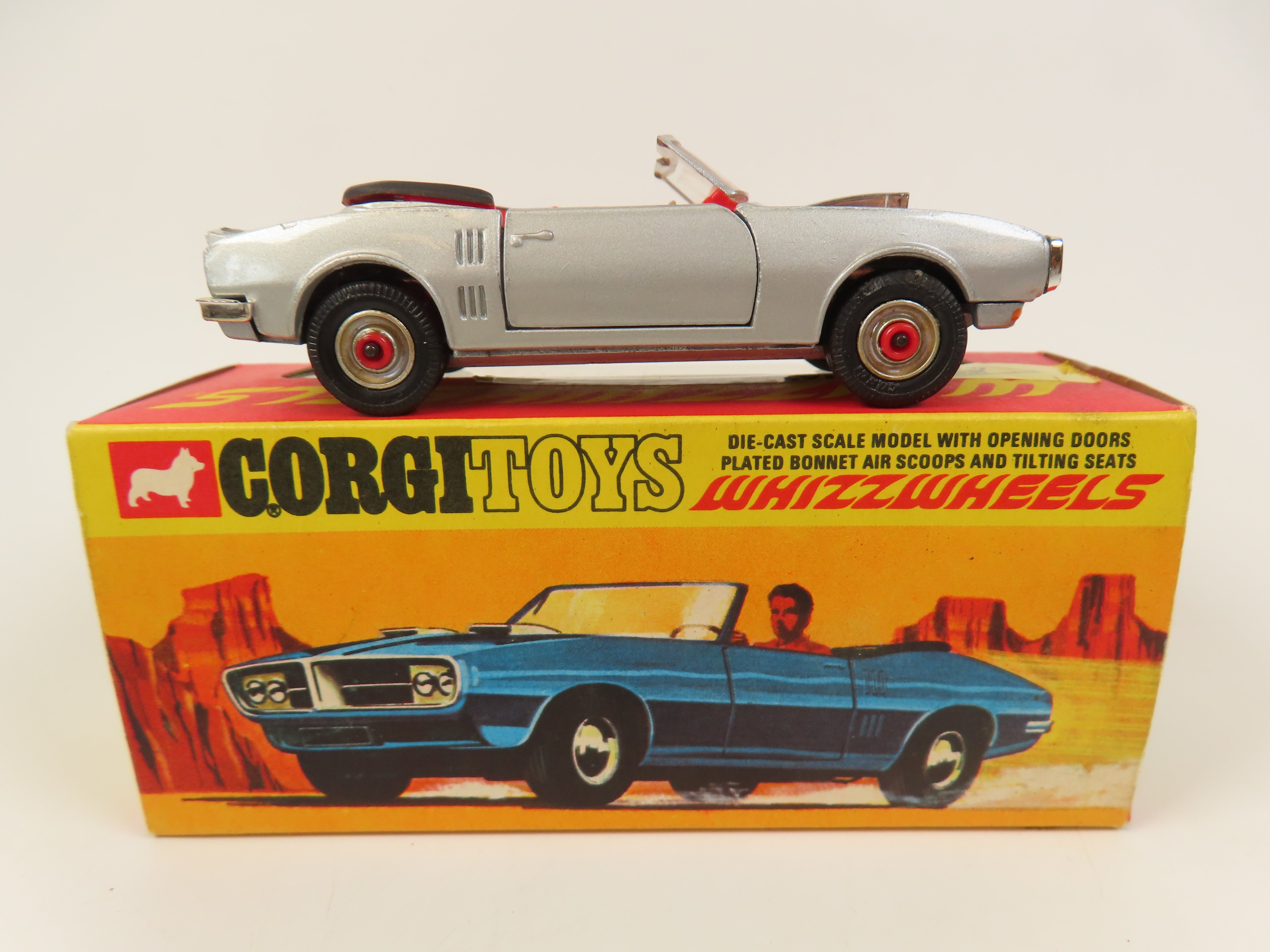 Corgi 343 Pontiac Firebird, 99% Mint/Boxed! – Andrew Clark Models