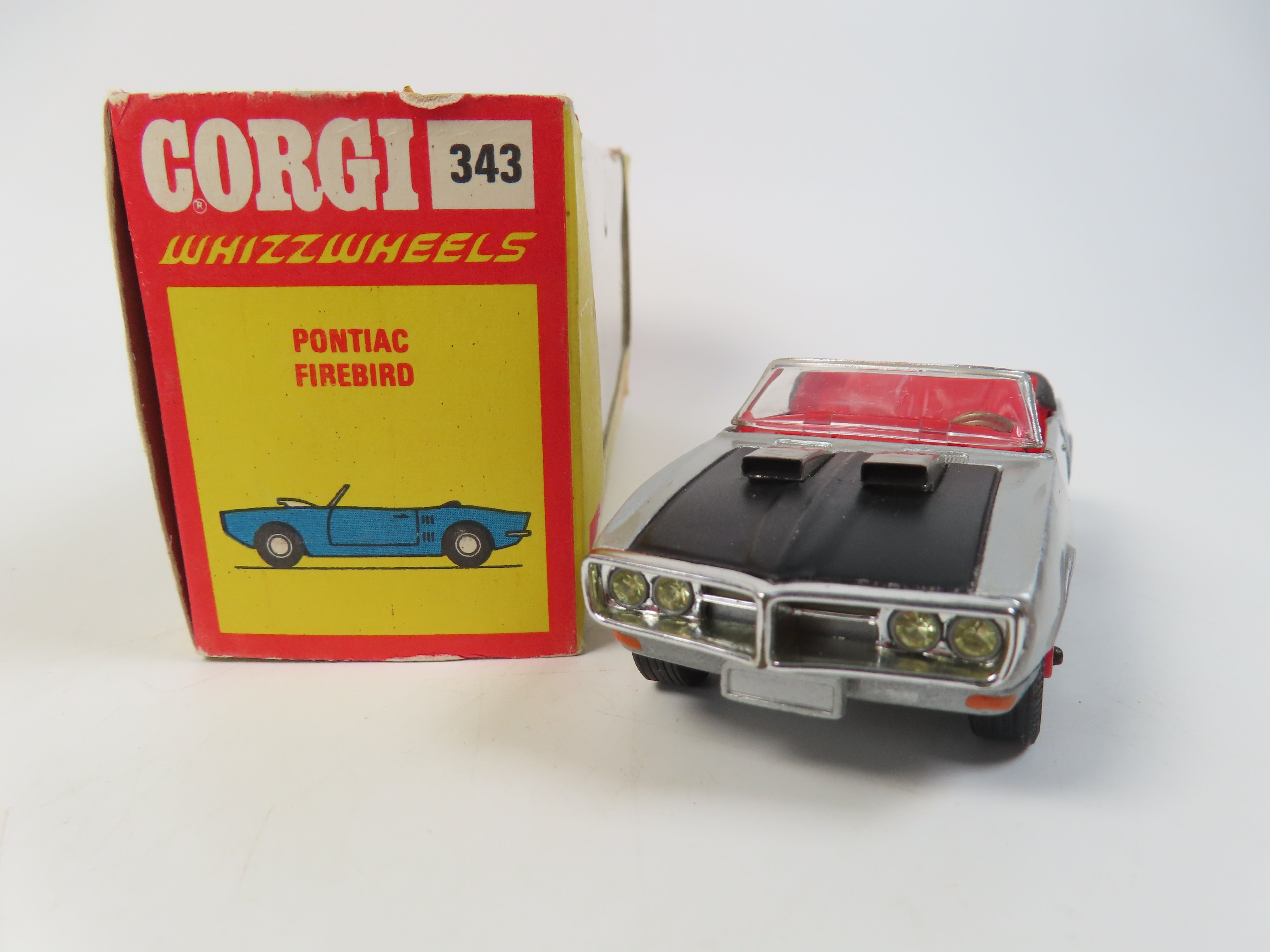 Corgi 343 Pontiac Firebird, 99% Mint/Boxed! – Andrew Clark Models