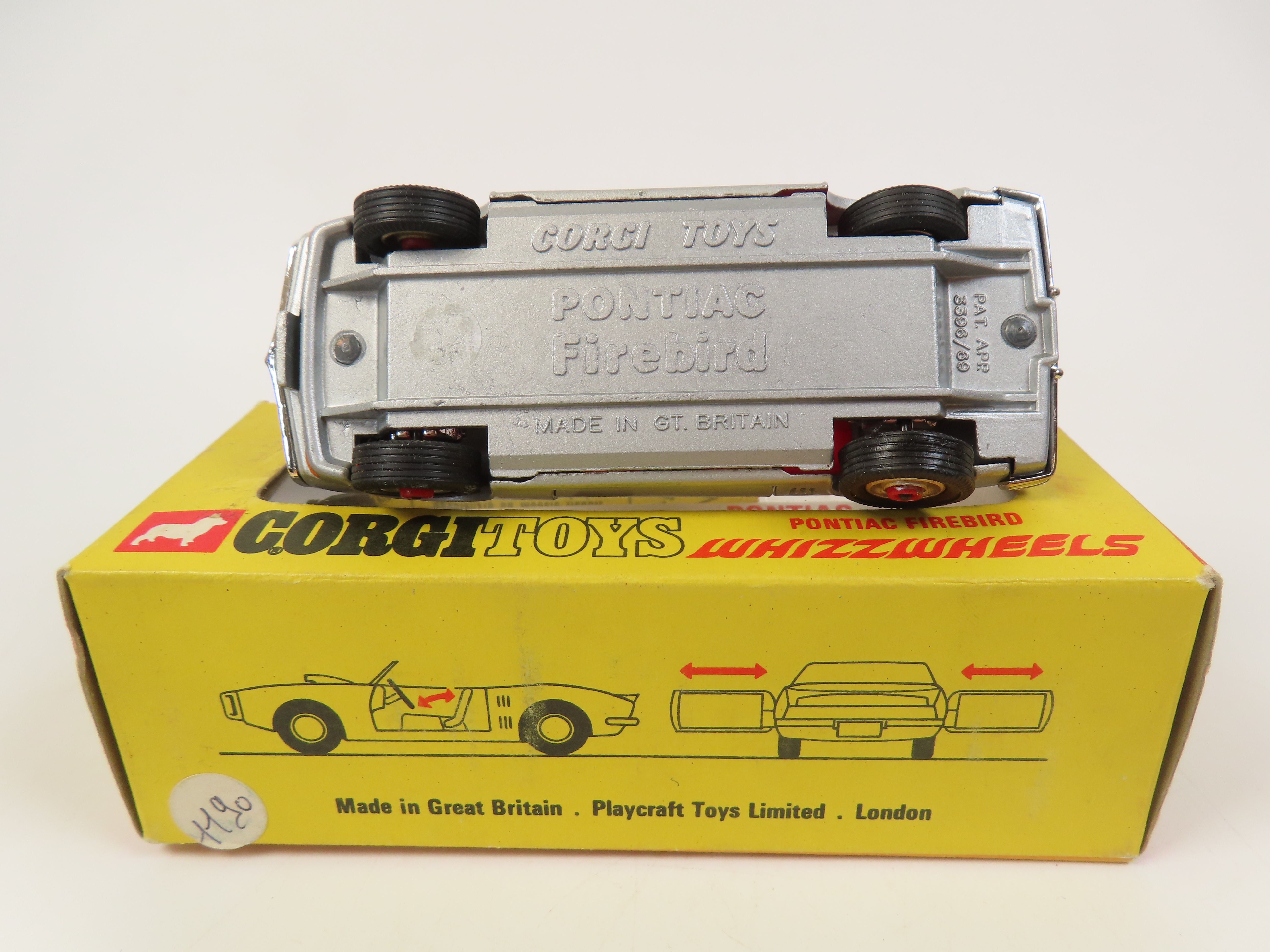 Corgi 343 Pontiac Firebird, 99% Mint/Boxed! – Andrew Clark Models