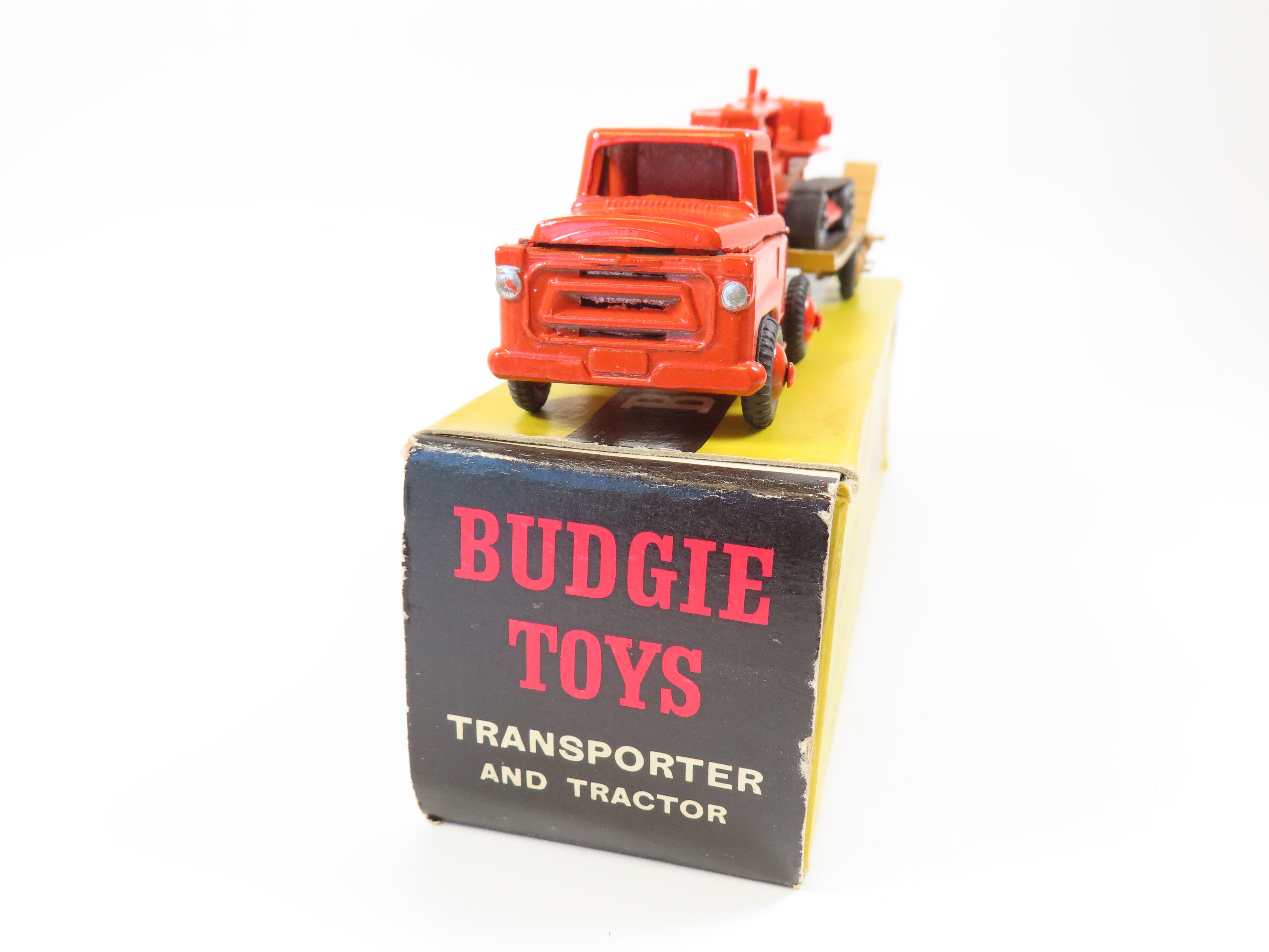 Budgie Toys Heavy Duty Transporter & Crawler Tractor, Very Near