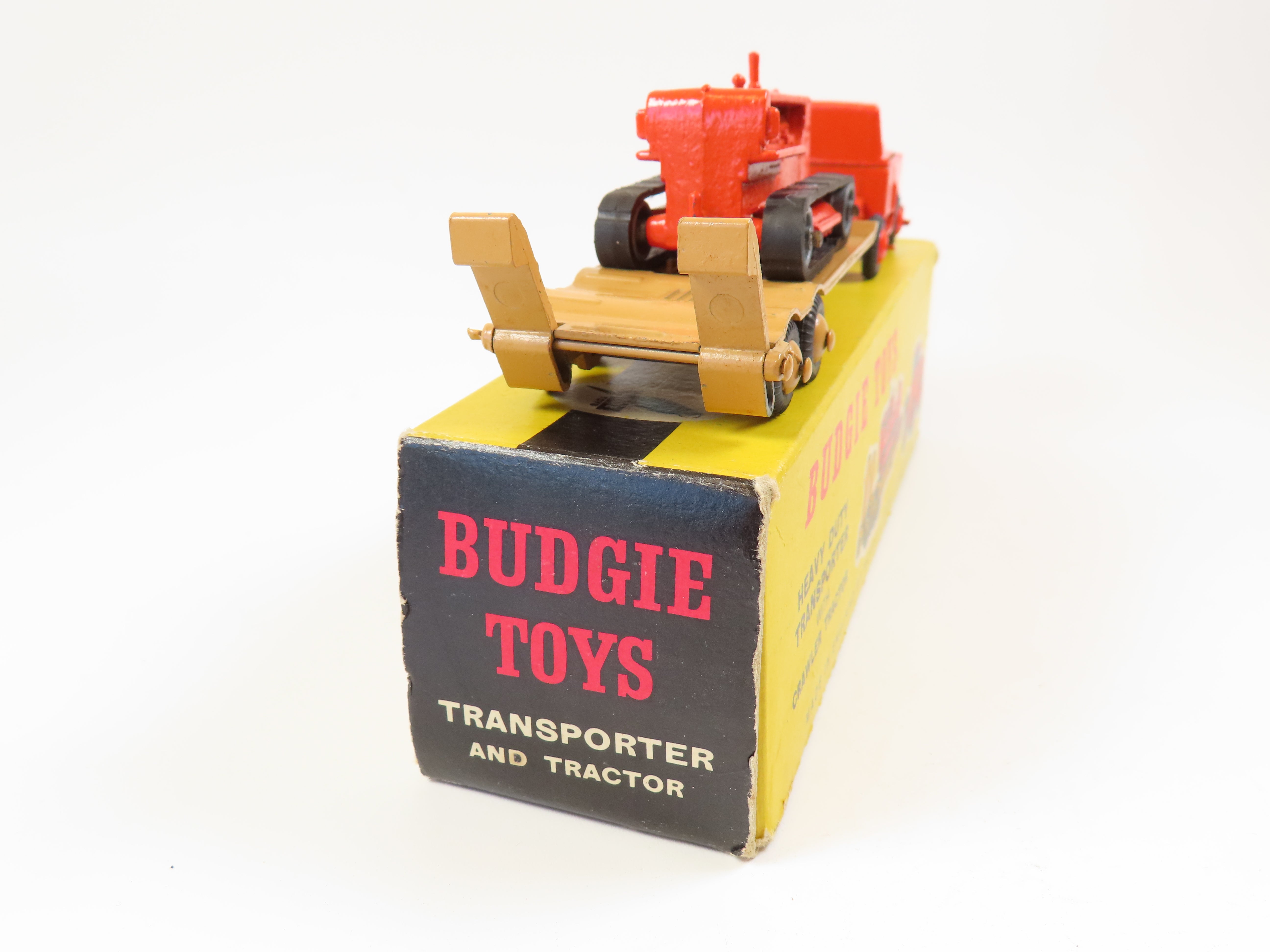 Budgie Toys Heavy Duty Transporter & Crawler Tractor, Very Near