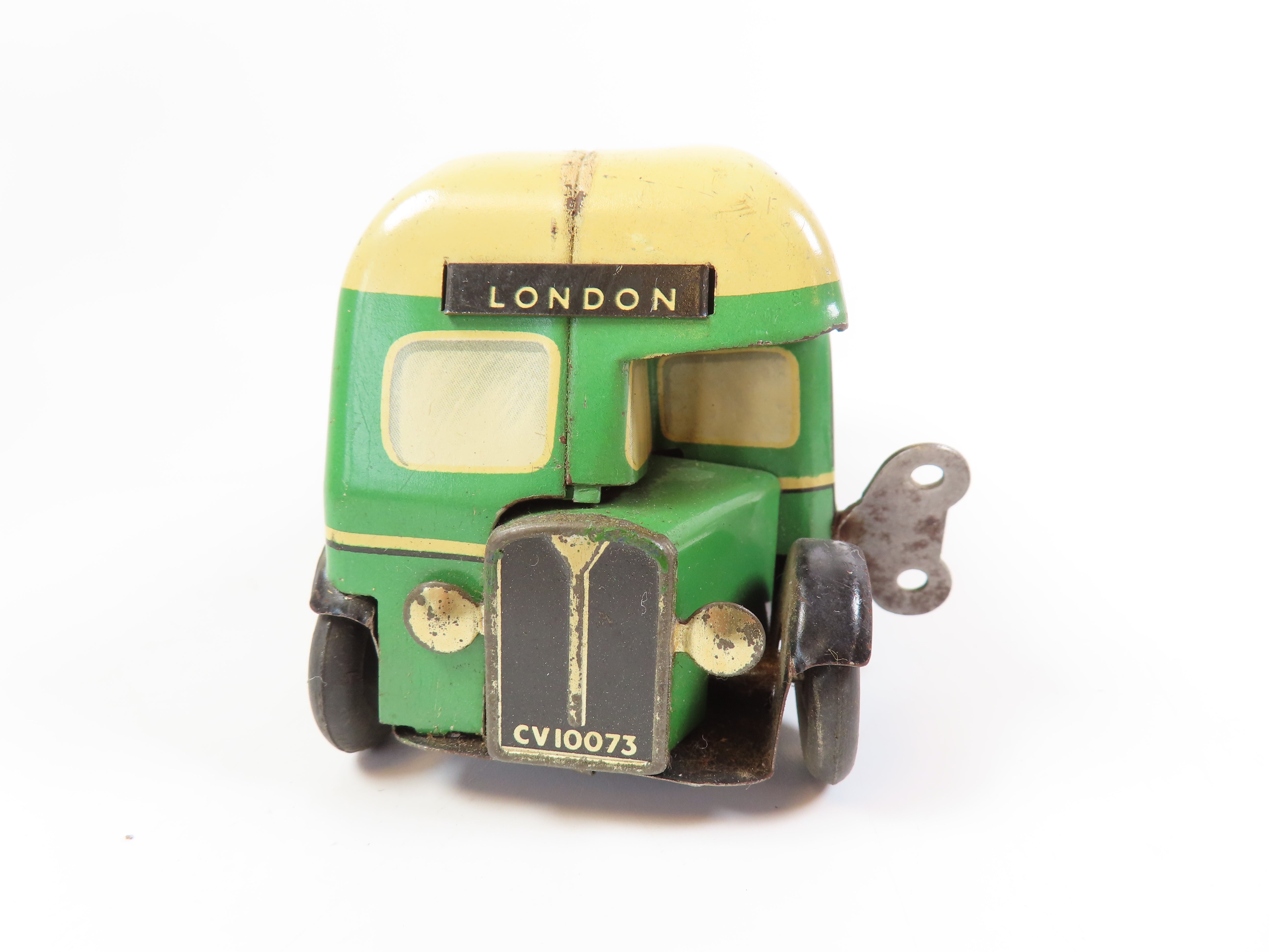 Chad Valley Tinplate National De-Luxe Express Single Deck Bus