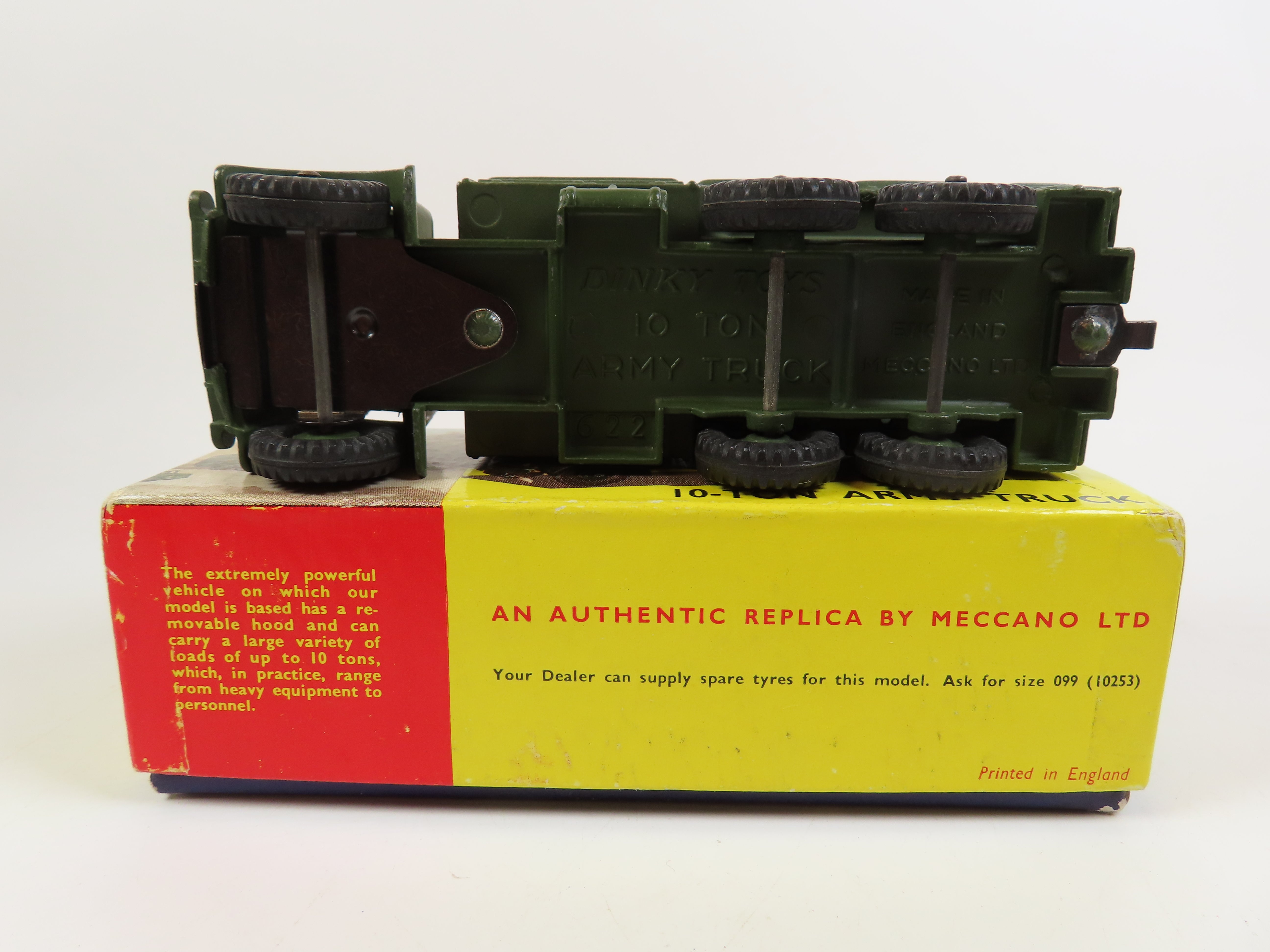 Dinky 622 10 Ton Army Truck Very Near MInt Boxed Andrew Clark Models