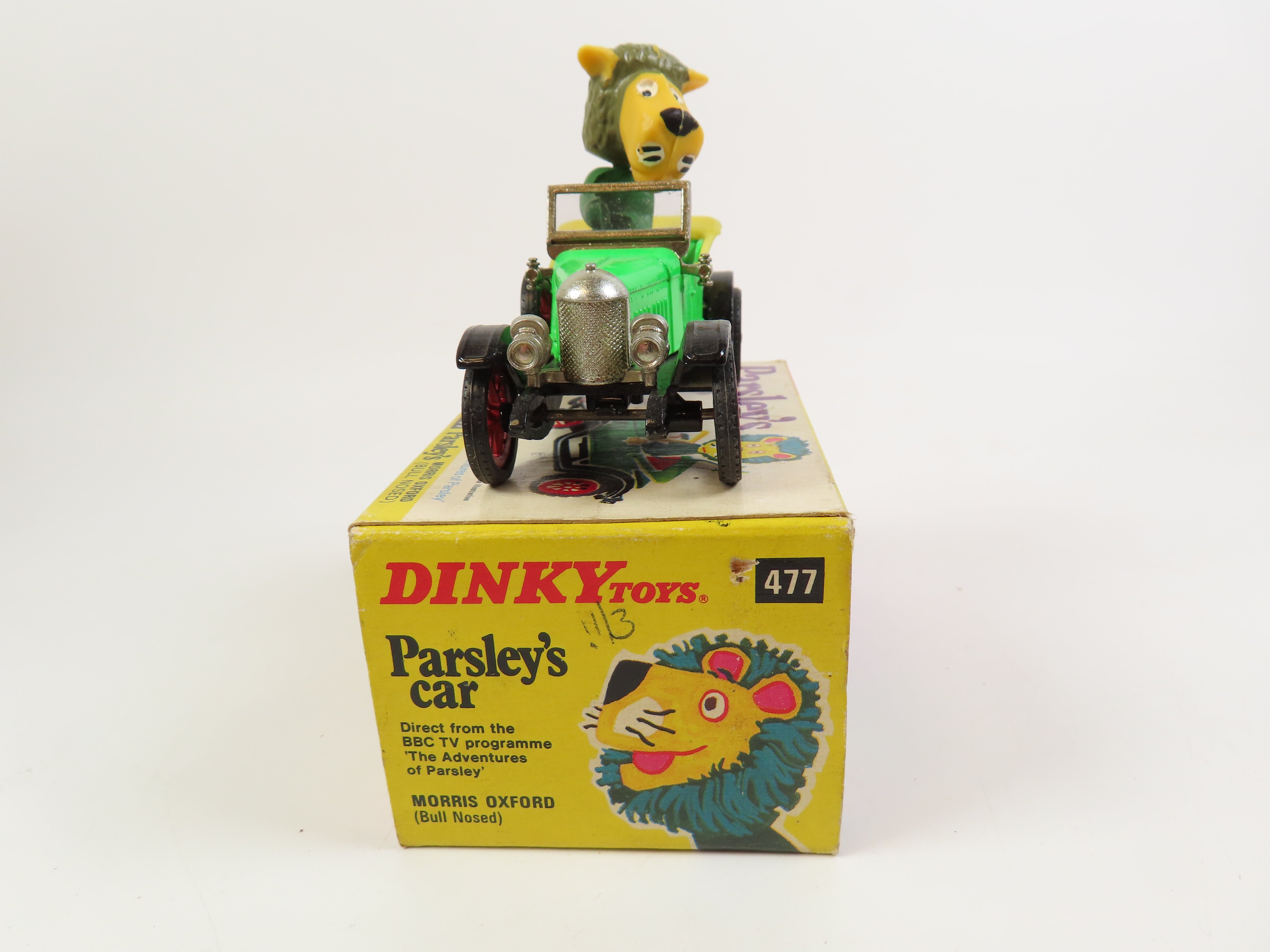 ミニカー DINKY No.477 Parsley's Car car-and-box3.png