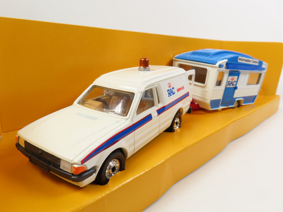 Model Rac Van Corgi C13 RAC Van and Caravan Set, 1/36, 99.9% Mint/Boxed! – Andrew ...