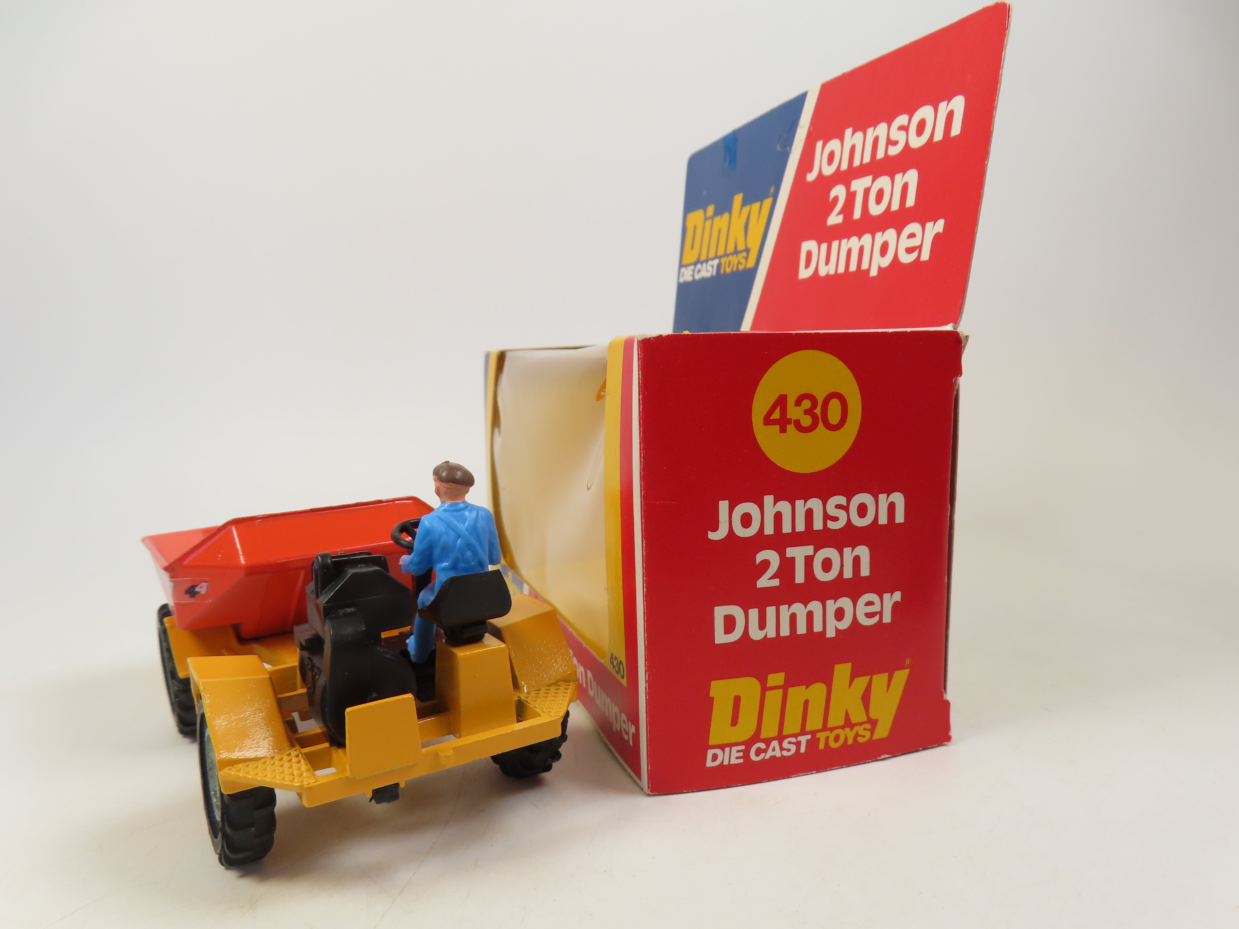 Dinky 430 Johnson 2 Ton Dumper, 99% Mint/Boxed! – Andrew Clark Models