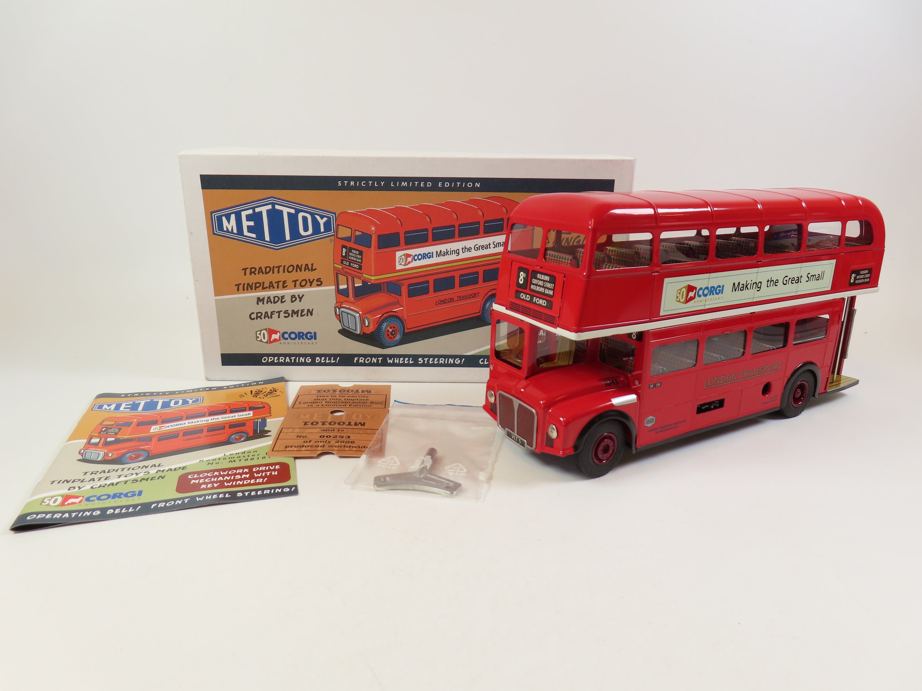 Mettoy MT00101 London Routemaster Bus, MIB! – Andrew Clark Models