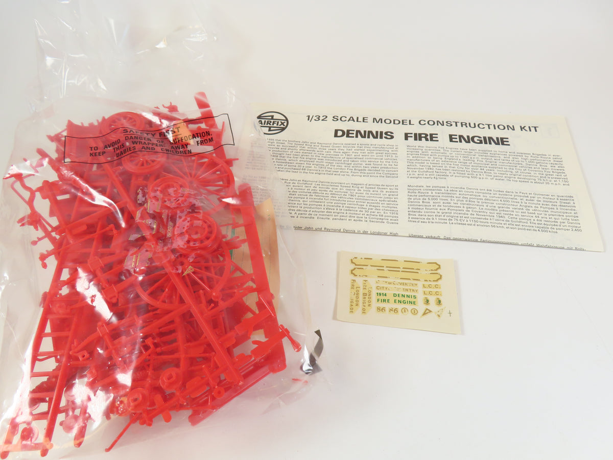 Airfix Fire Engine Airfix 06442 Dennis Fire Engine Kit, 1/32, 99% Mint/Boxed! – Andrew ...