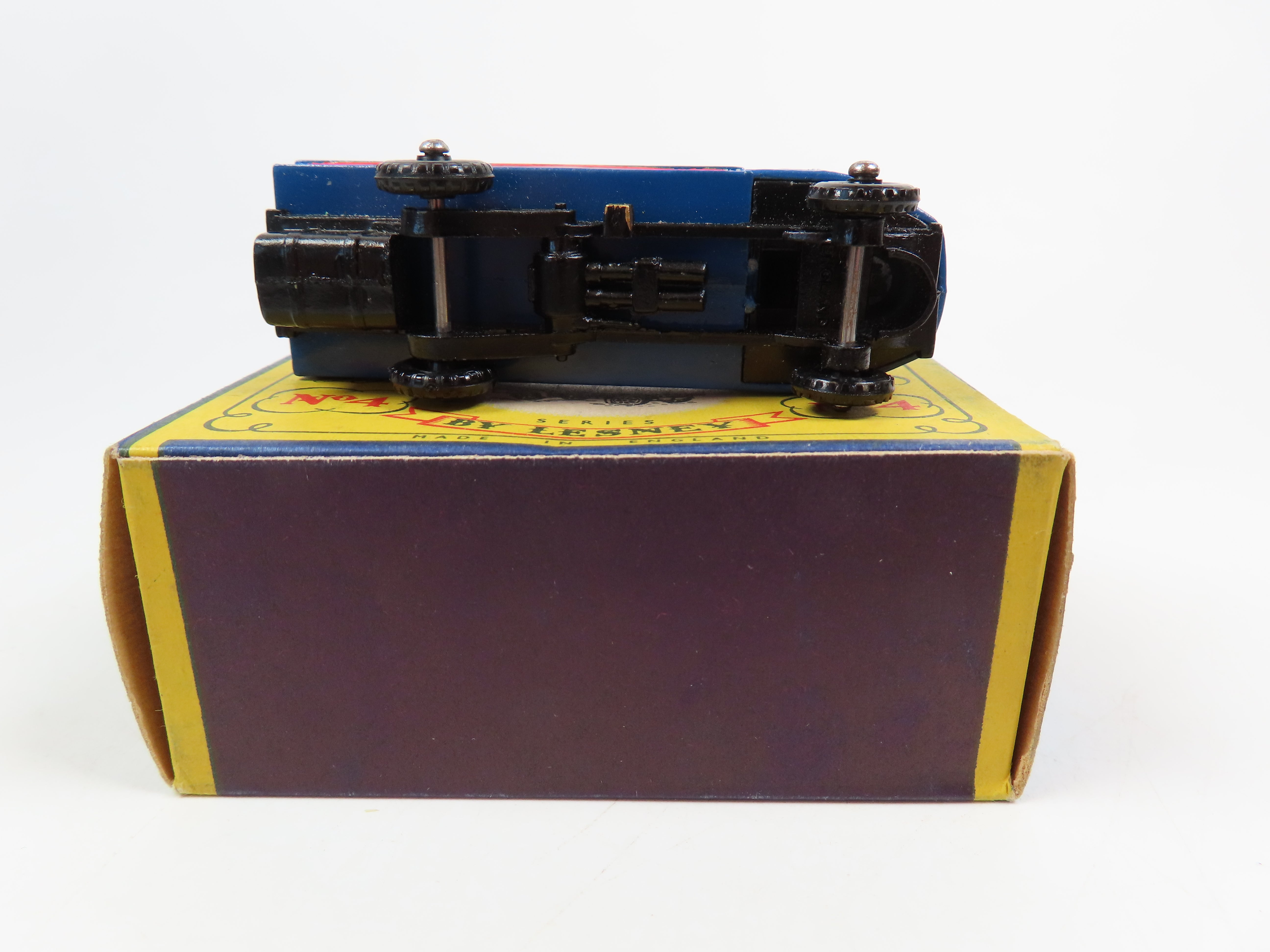 Matchbox Yesteryear No.4 Sentinel Steam Wagon, Scarce Black Wheels