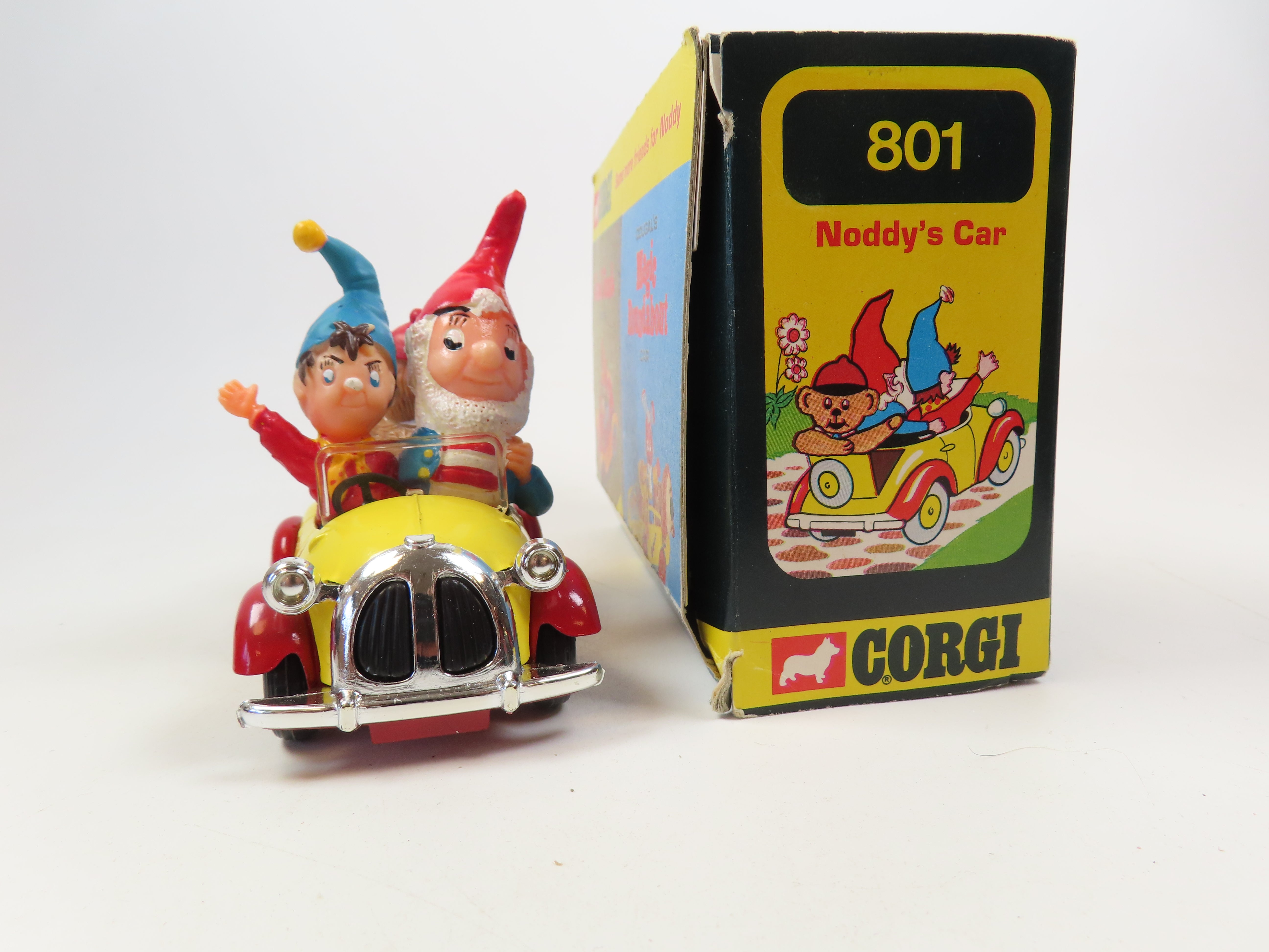 Corgi Comics 801 Noddy's Car, 99% Mint/Boxed! Rare model with the