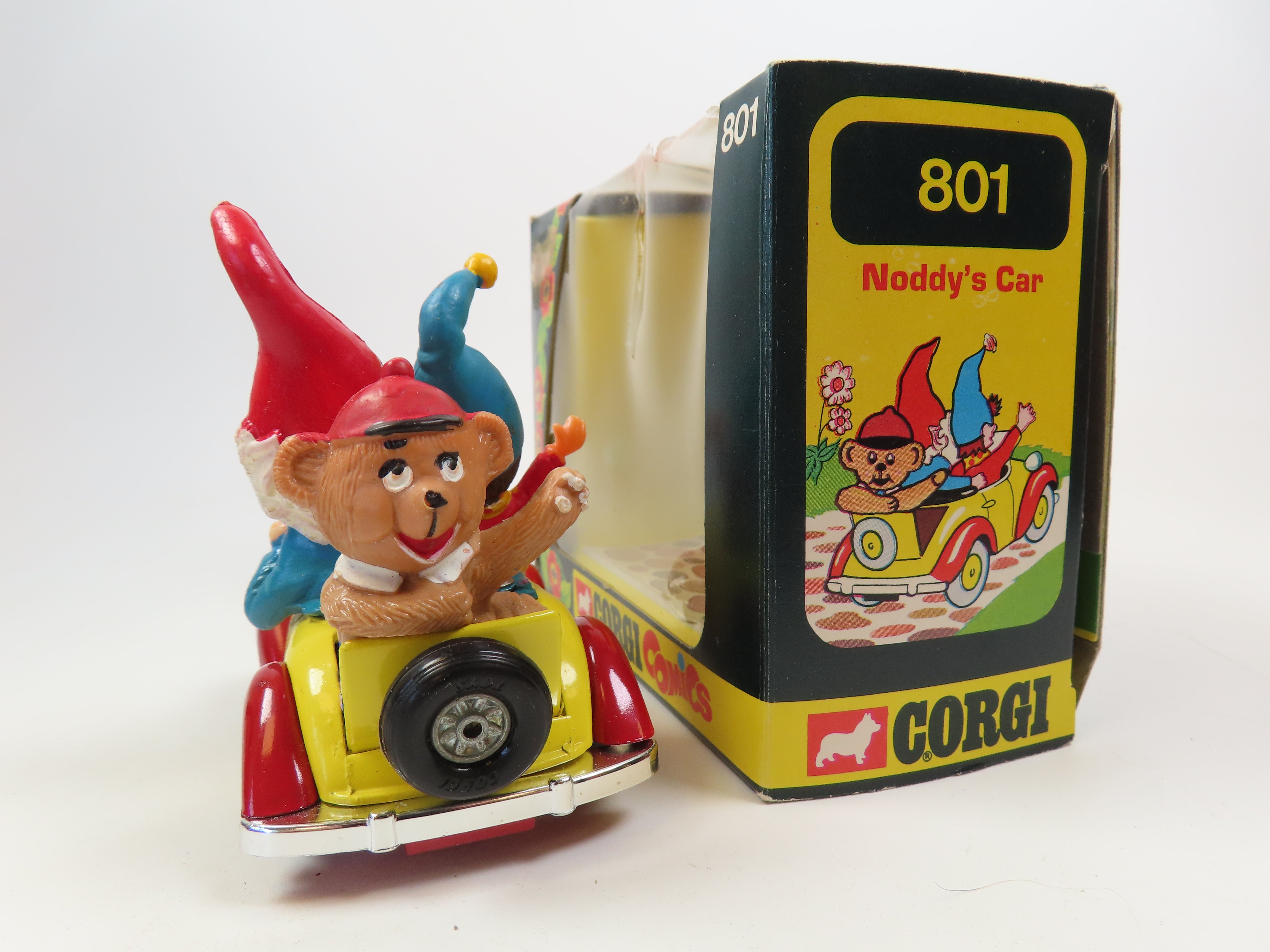 Corgi Comics 801 Noddy's Car, 99% Mint/Boxed! Rare model with the
