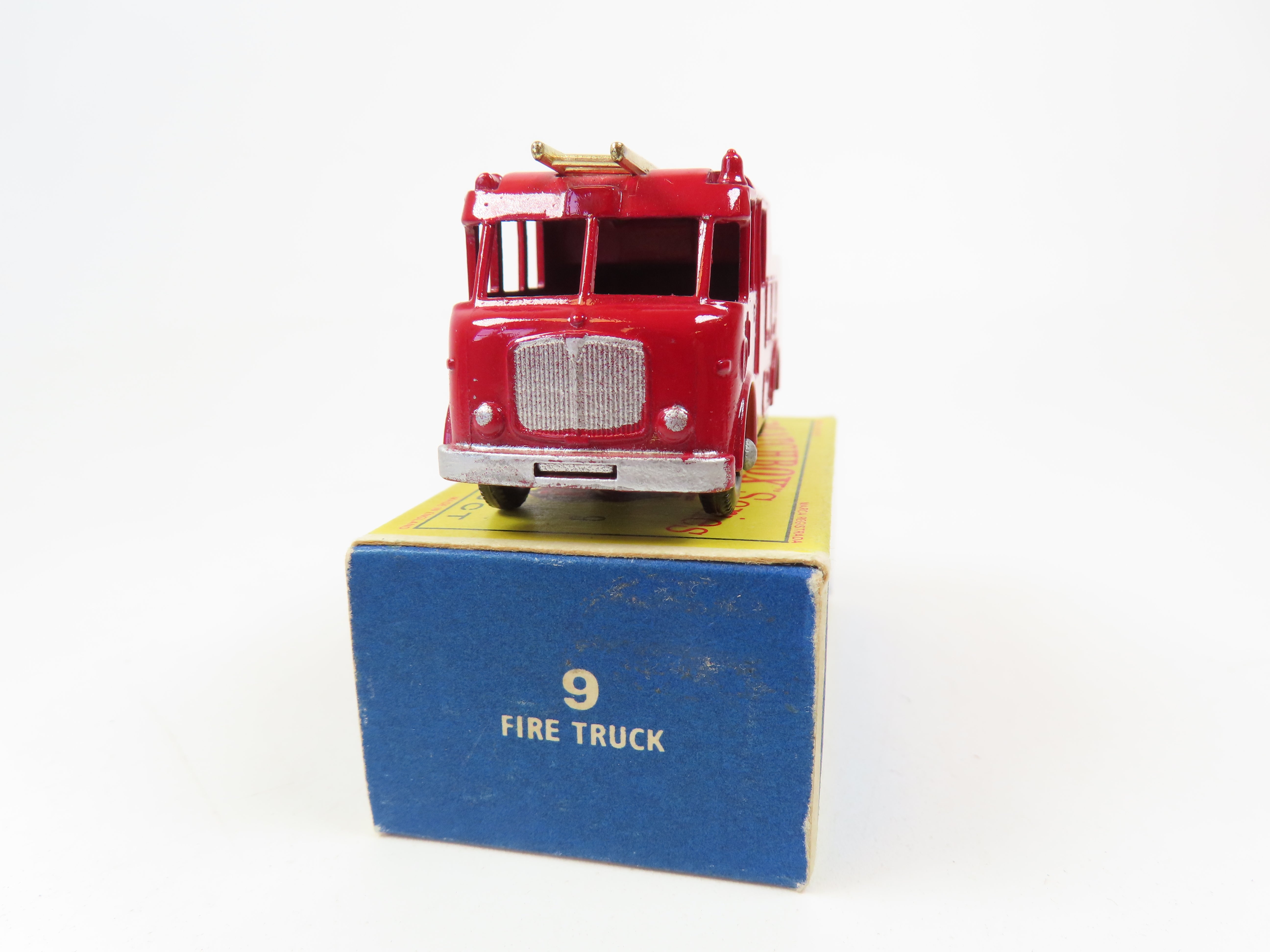 Matchbox No.9 Fire Truck, 99% Mint/Boxed! – Andrew Clark Models