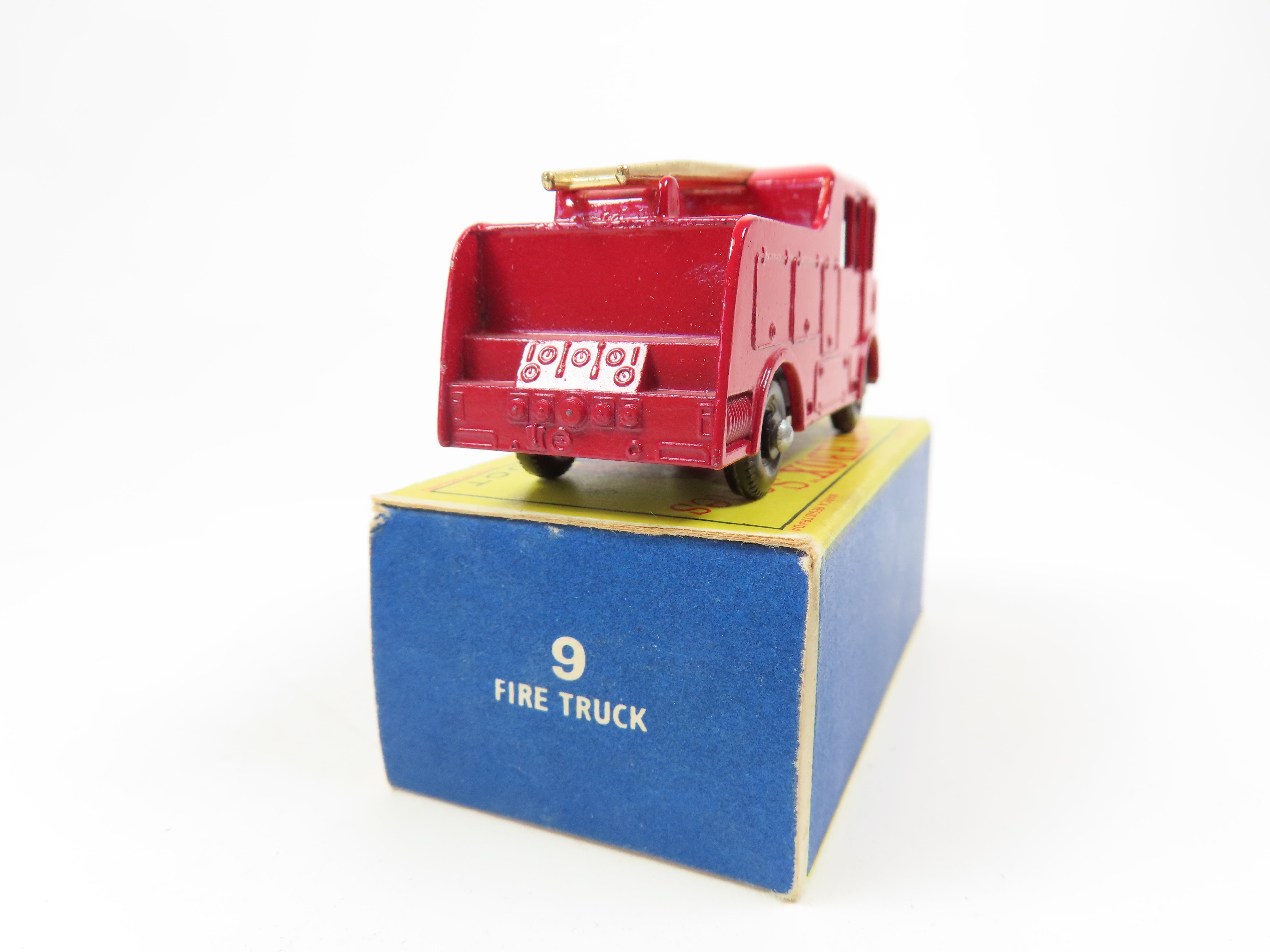 Matchbox No.9 Fire Truck, 99% Mint/Boxed! – Andrew Clark Models
