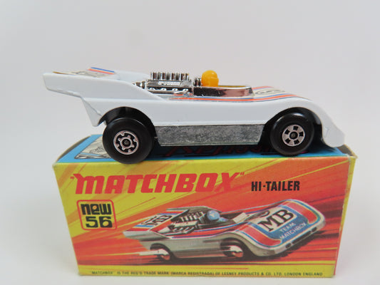 Matchbox 56 Hi-Trailer - White - Mint Boxed!