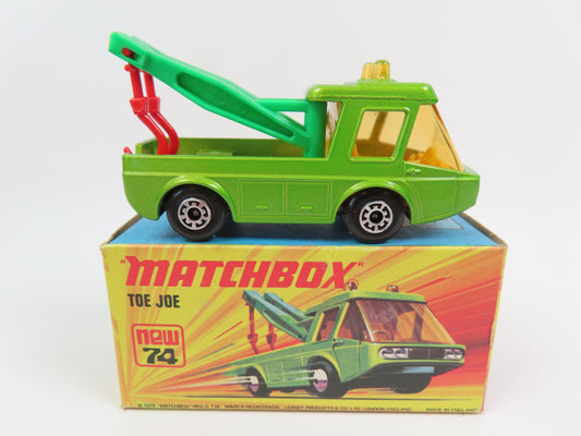 Matchbox 74 - Toe Joe - Metallic Green - 99% Mint Boxed!