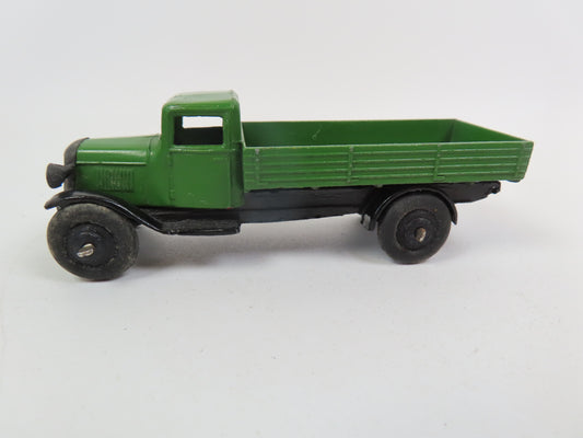 Dinky 25a Wagon (Low Side Open Truck)  - Green/Black - Near Mint !