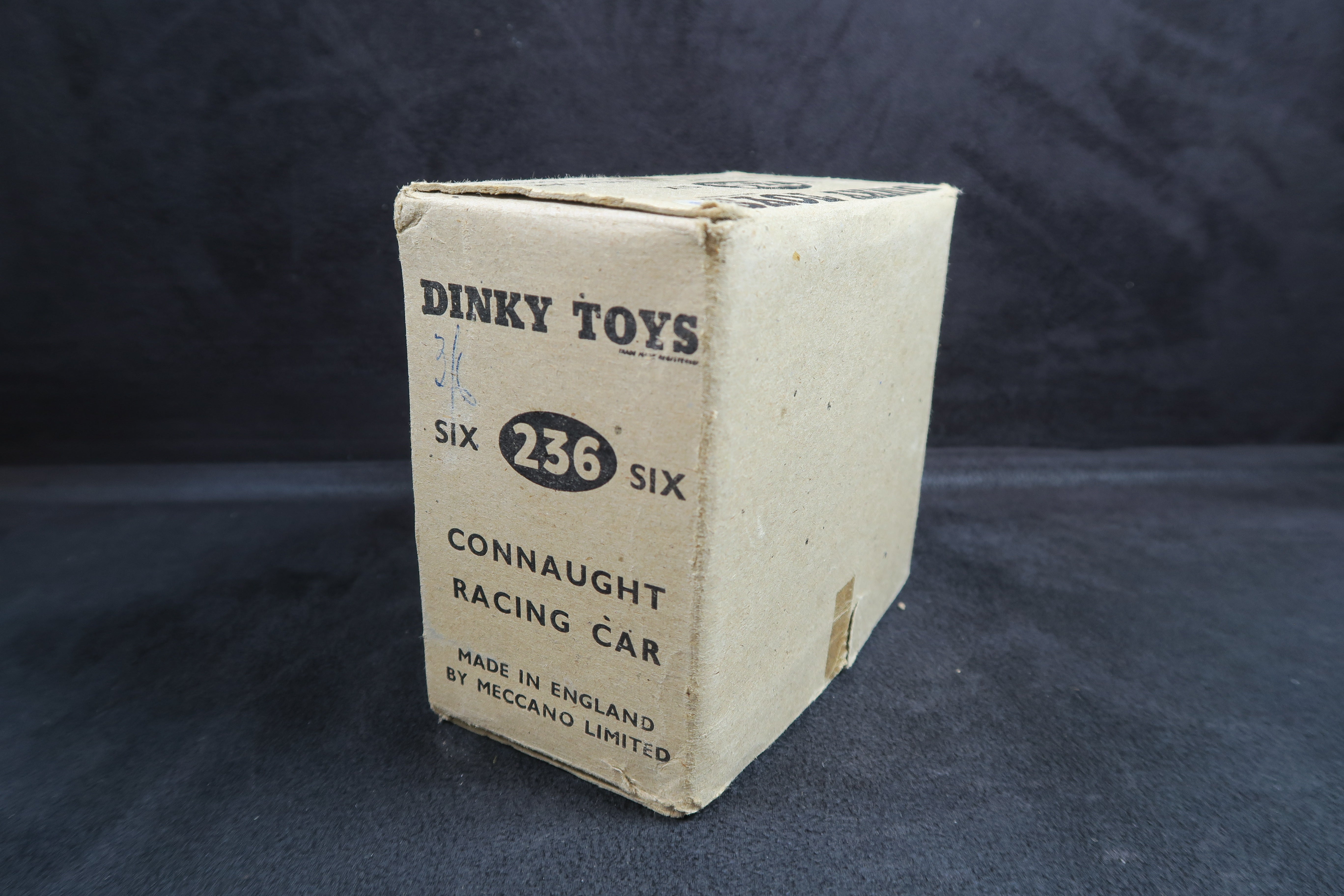 Dinky 236 Connaught Racing Car & Trade Box, 99% Mint/Boxed