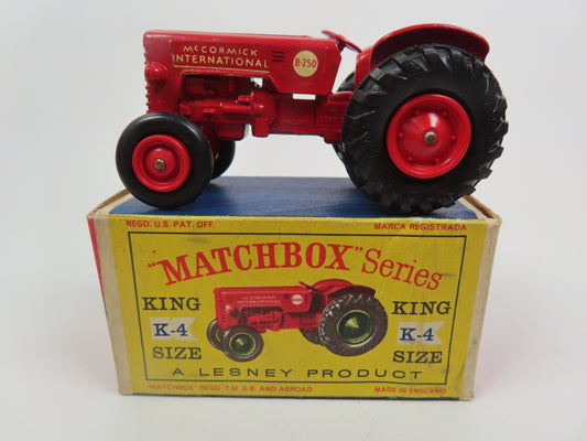 Matchbox Kingsize K4 - International Tractor - 99.9% Mint Boxed!