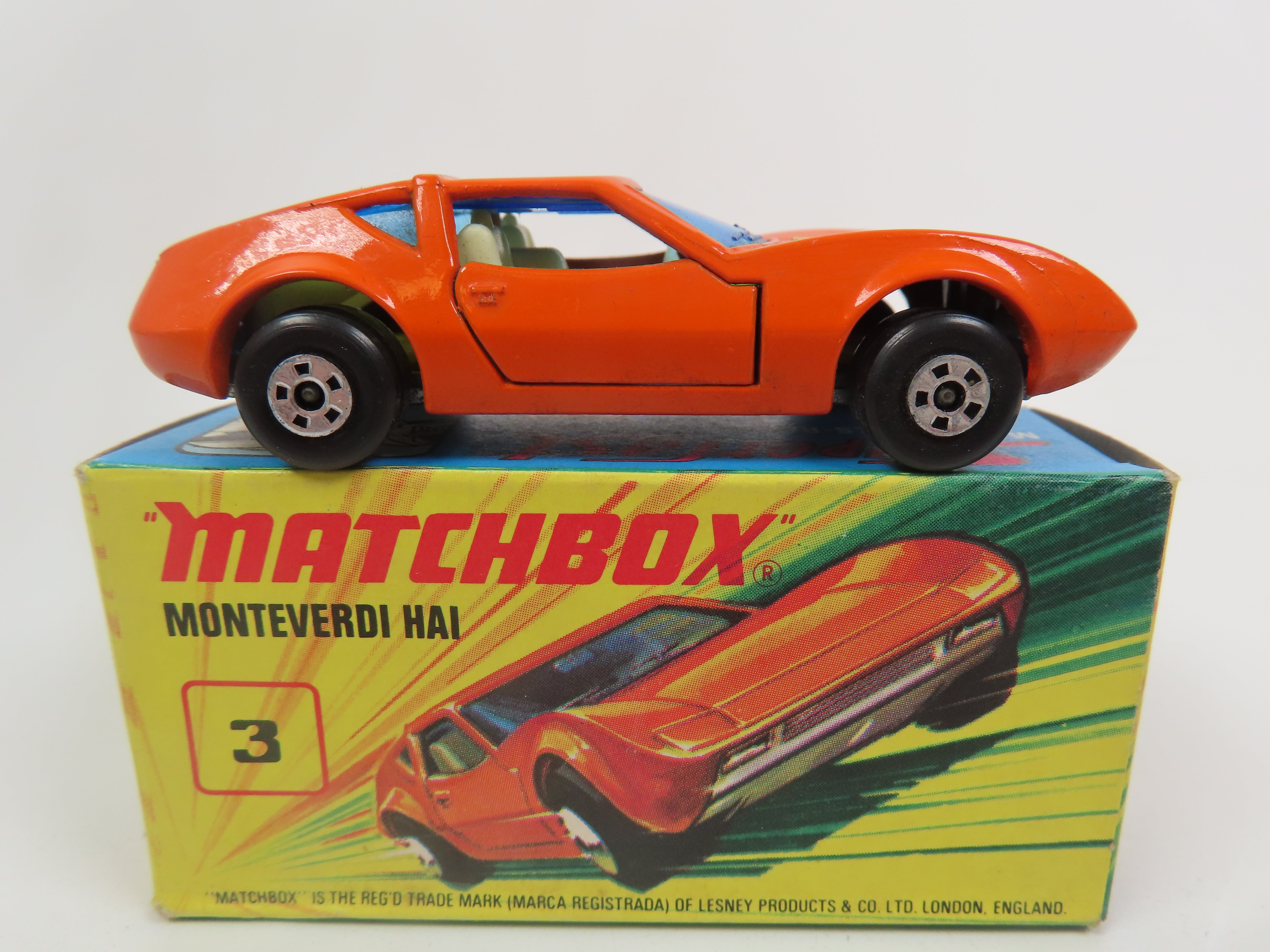 Matchbox Superfast 11 Monteverdi Hai - Orange - 99.9% Mint Boxed
